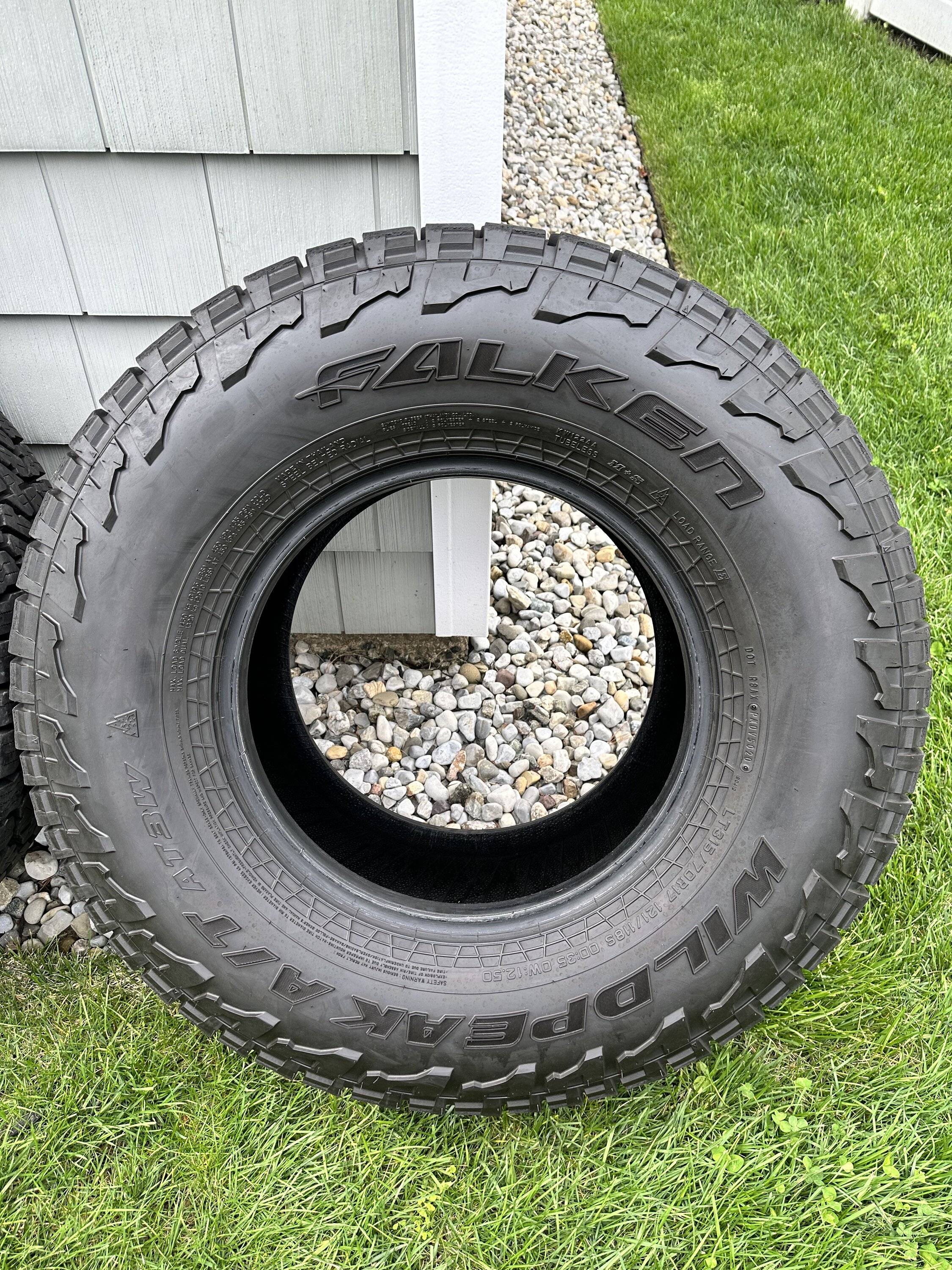 Jeep Gladiator Price Drop: Falken Wildpeak A/T3W 315/70r17 (35x12.5r17 Equivalent) - Set of 4 Tires Only IMG_4565