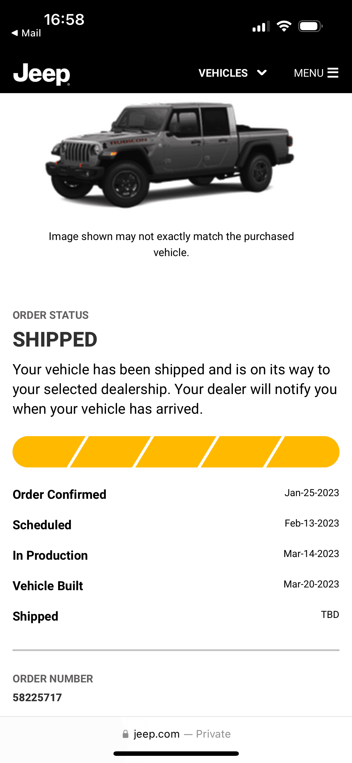 Jeep Gladiator Just Ordered? Check in HERE! B5A7461F-A155-468F-A4C5-0865157E6267
