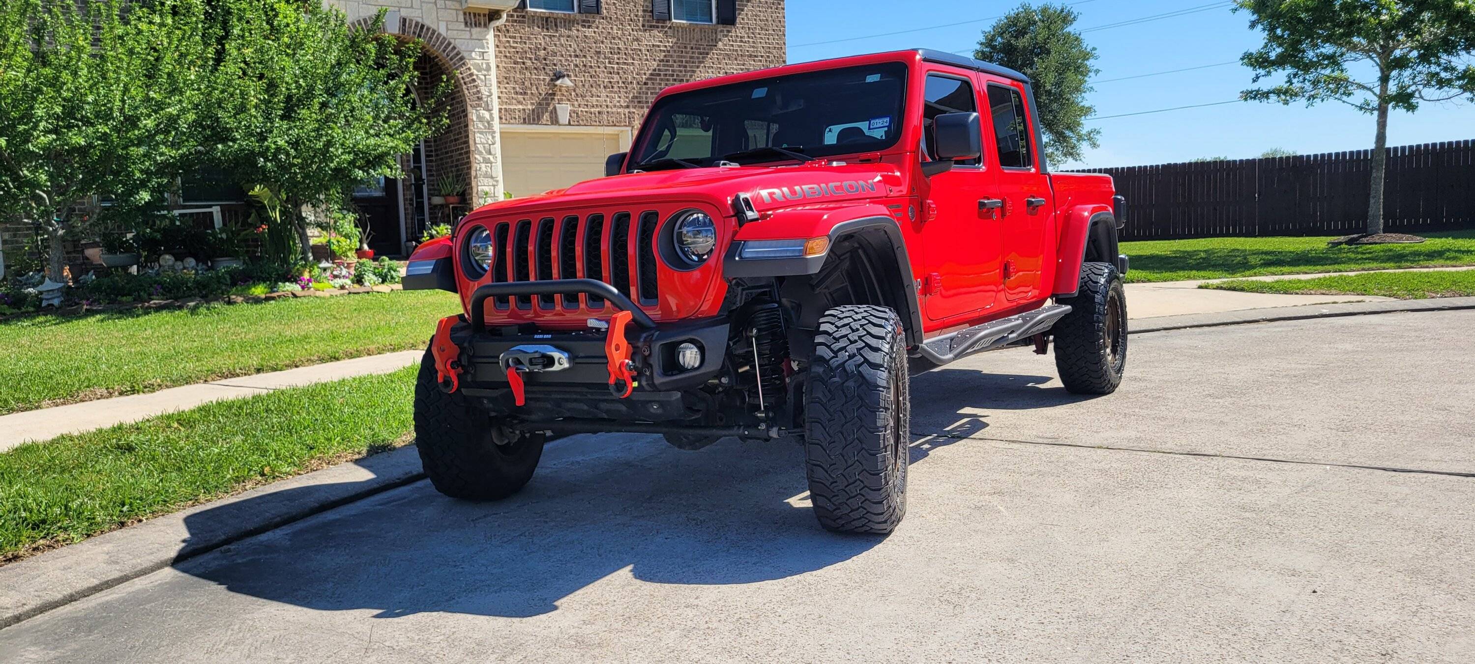 Jeep Gladiator Arcus bumper install 20230416_160544