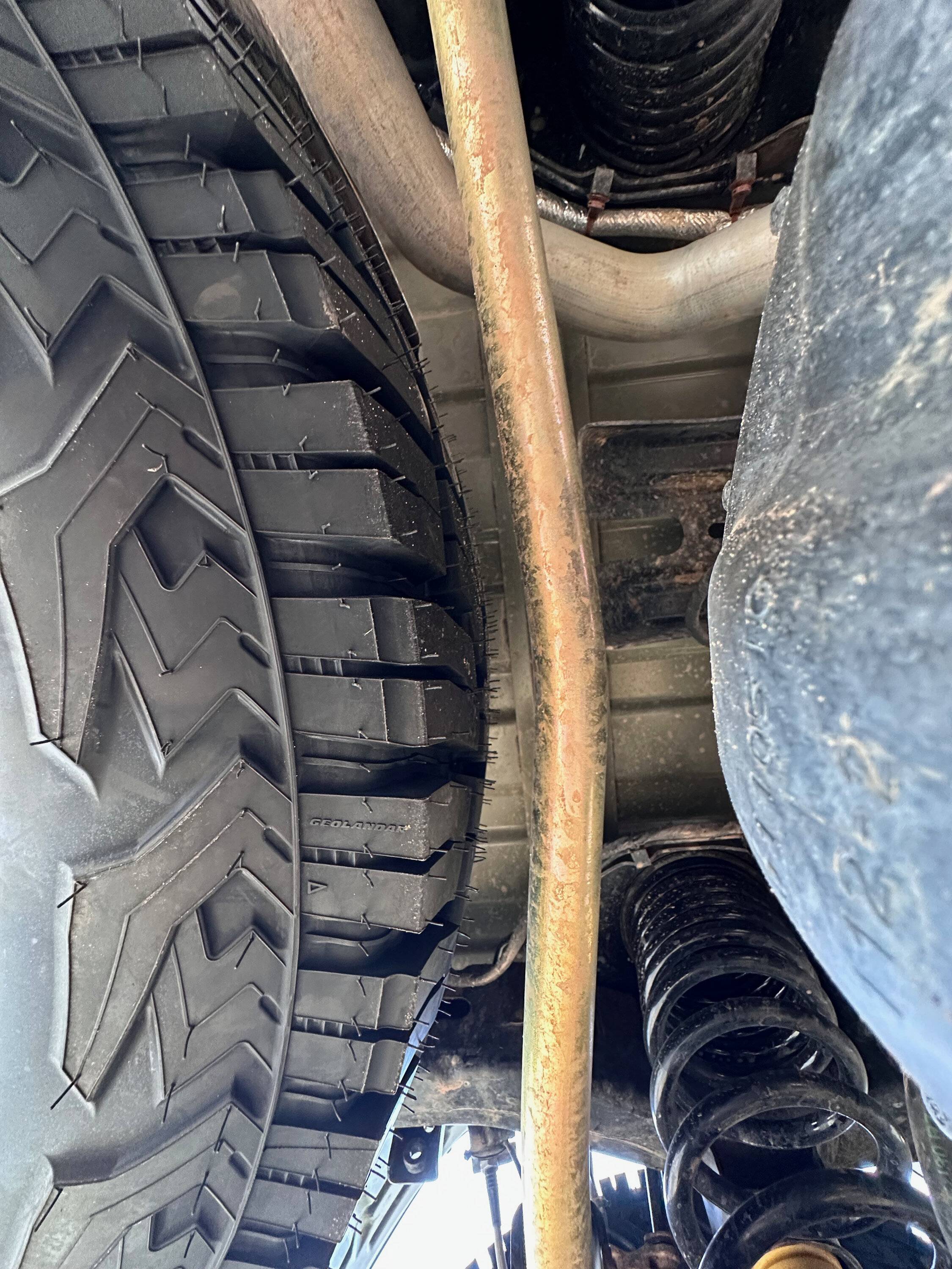 Jeep Gladiator Yokohama Geolandar X-AT LT37/12.50R17 at wally world $270 each IMG_1817