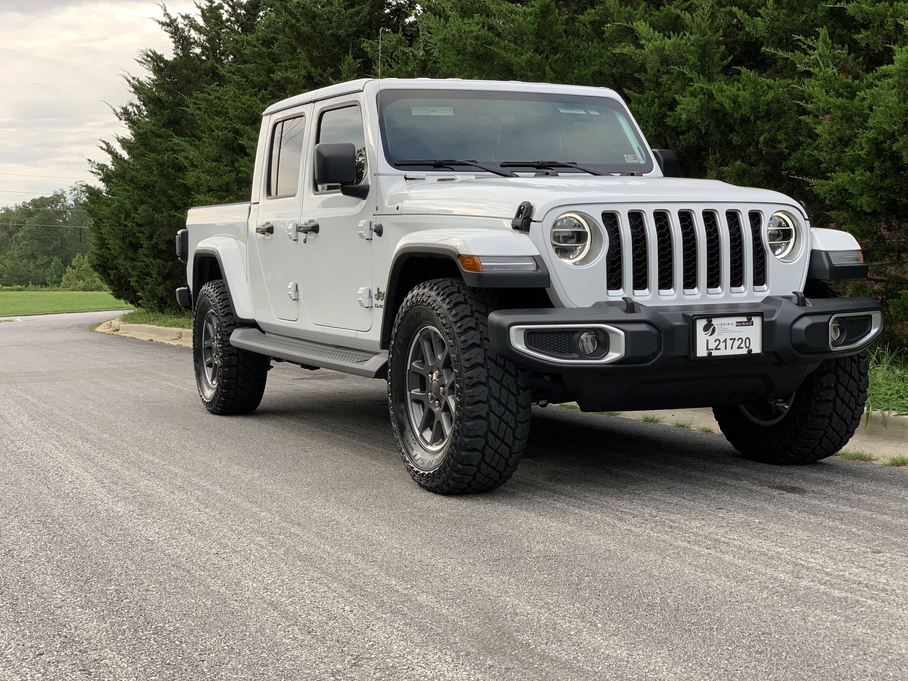 Jeep Gladiator Biggest tires I can fit on stock Overland wheels with a 2.5” lift? C19CE079-C1A6-4D5E-9057-2B10C51682A0