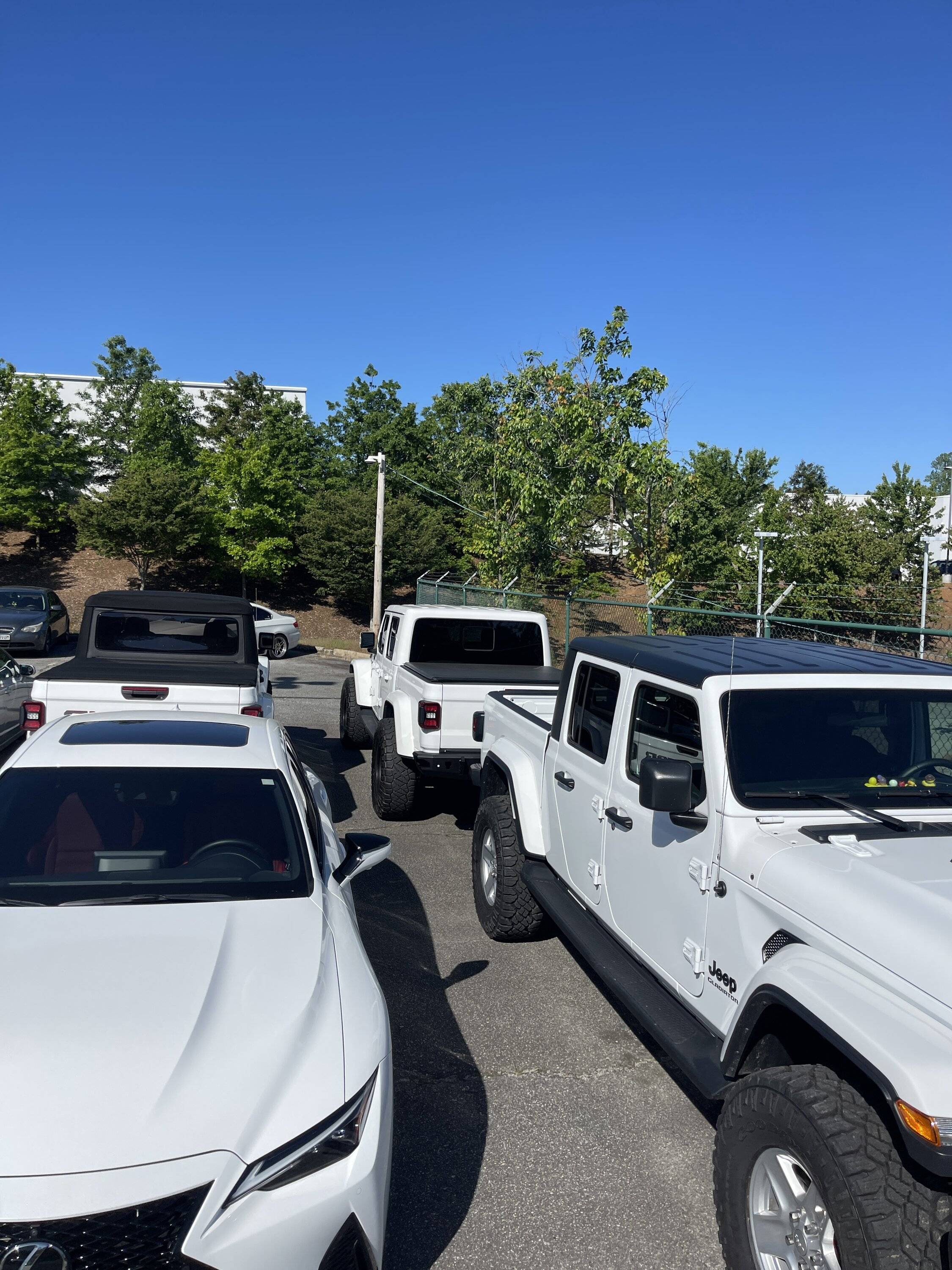 Jeep Gladiator Jeeps Parking Next To Jeeps IMG_0690