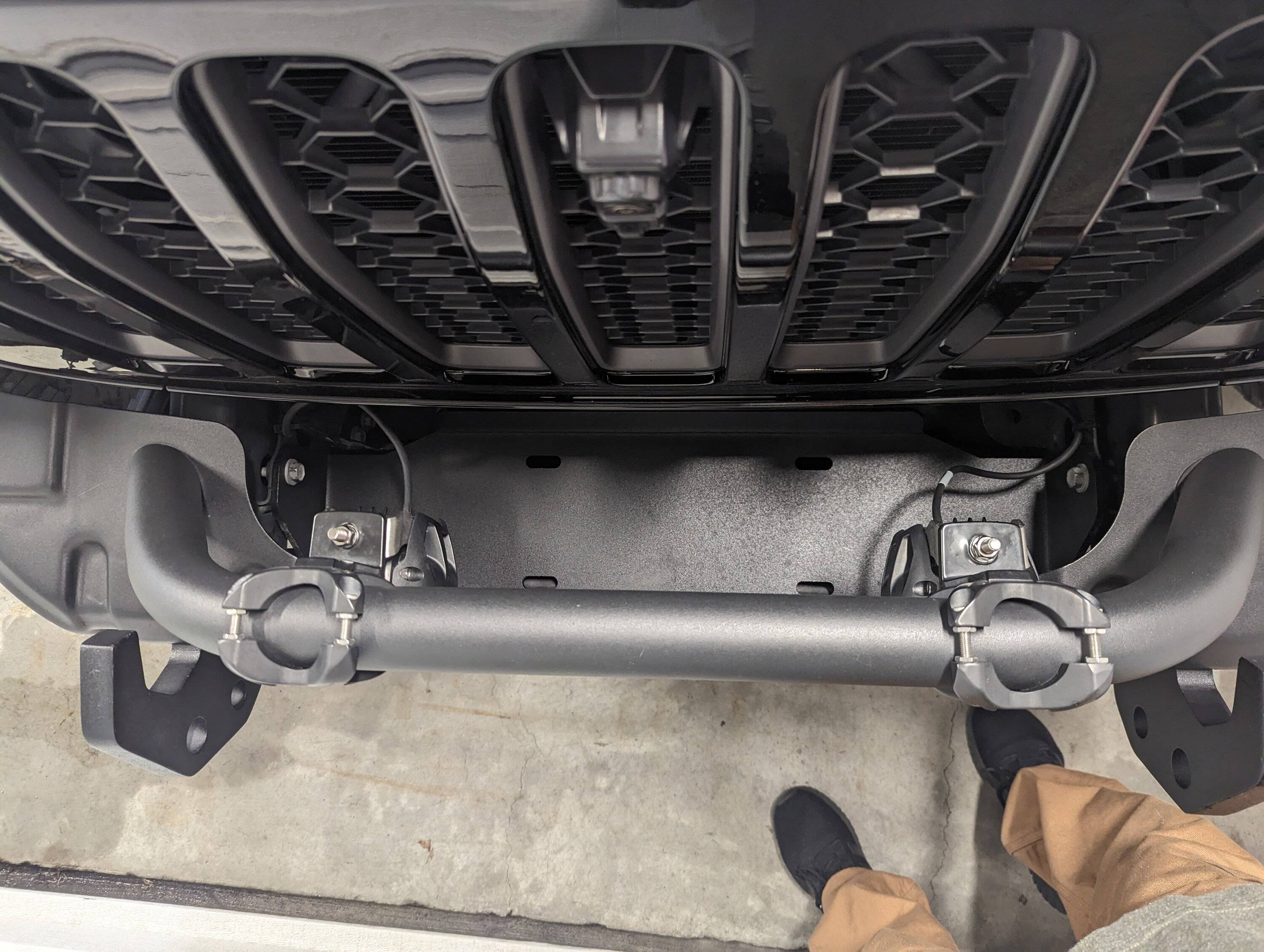 Jeep Gladiator Arcus bumper install PXL_20230325_154455715