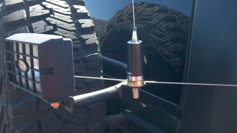 Jeep Gladiator GMRS / CB antenna locations - near A pillar or mid point on hood 861-albums-antenna-10980-picture-antenna12a-306022