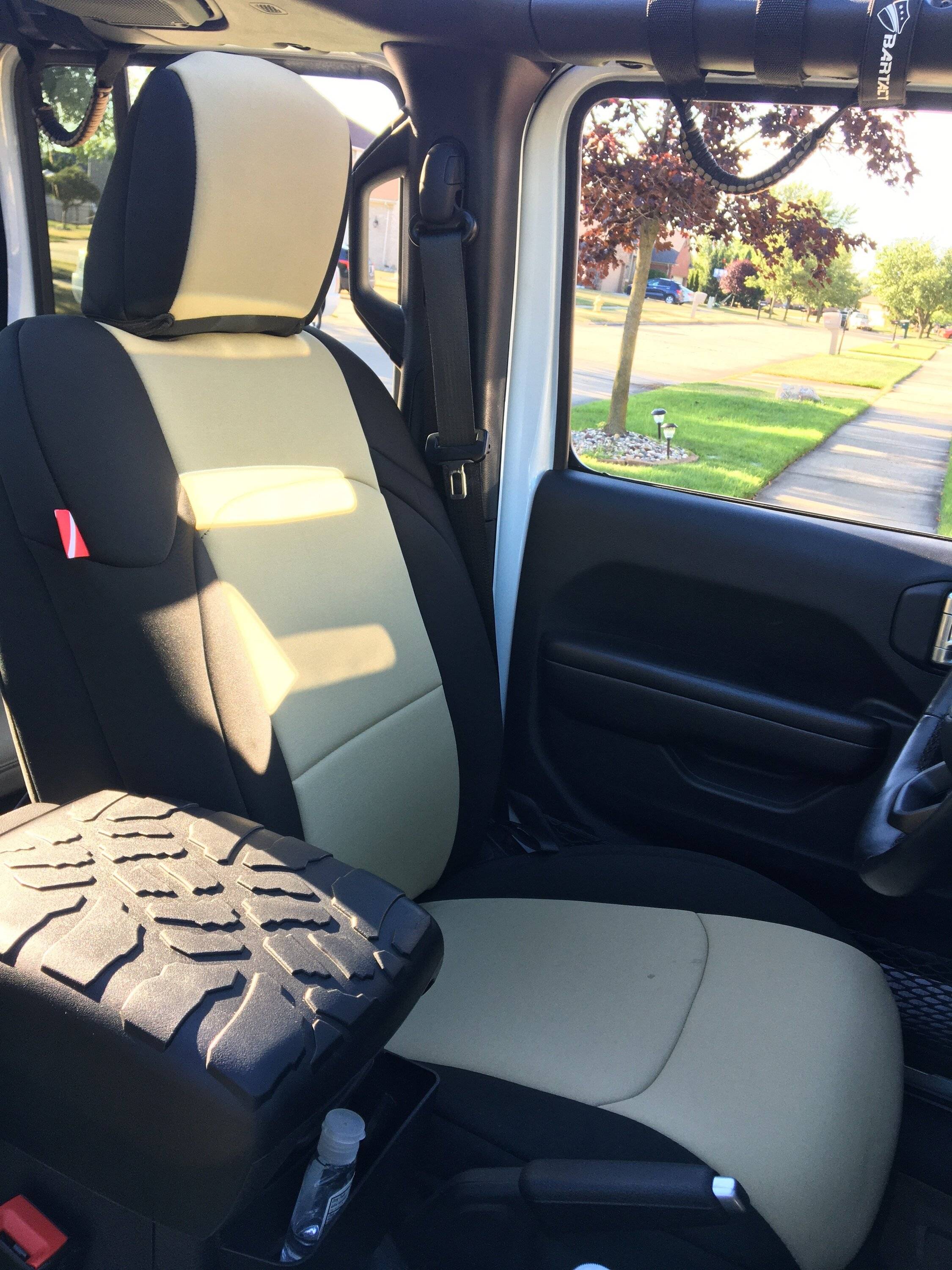 Jeep Gladiator DiverDown seats arrived, any install advice? Driver Front