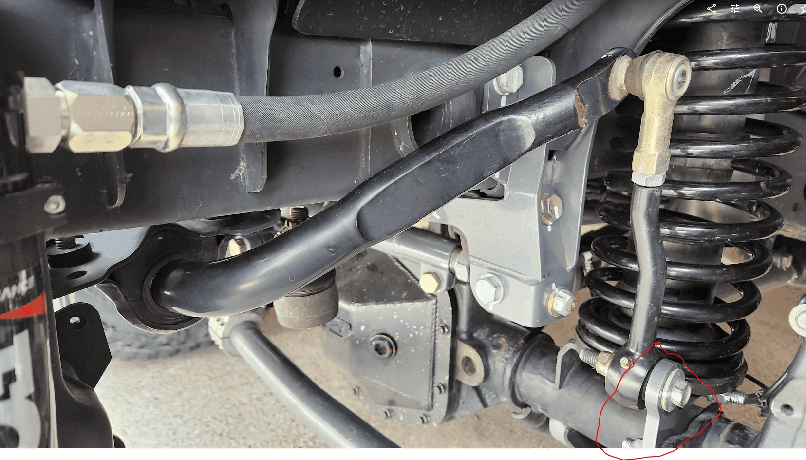 Jeep Gladiator Synergy Front Track Bar Relocation Bracket and Drag Link Flip = End Link Length Question 1683081923554