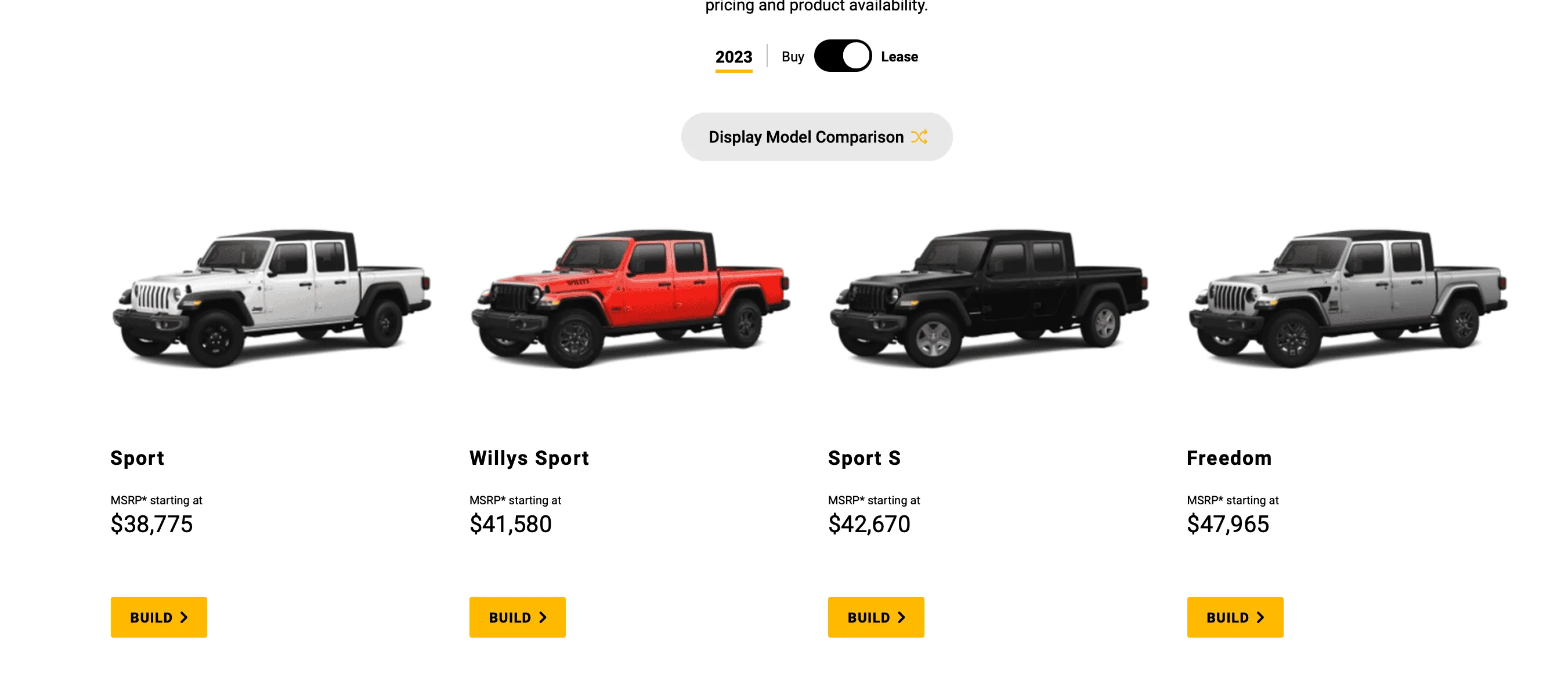 Jeep Gladiator Why does it bother me? Screenshot 2023-05-03 at 11.04.38 AM
