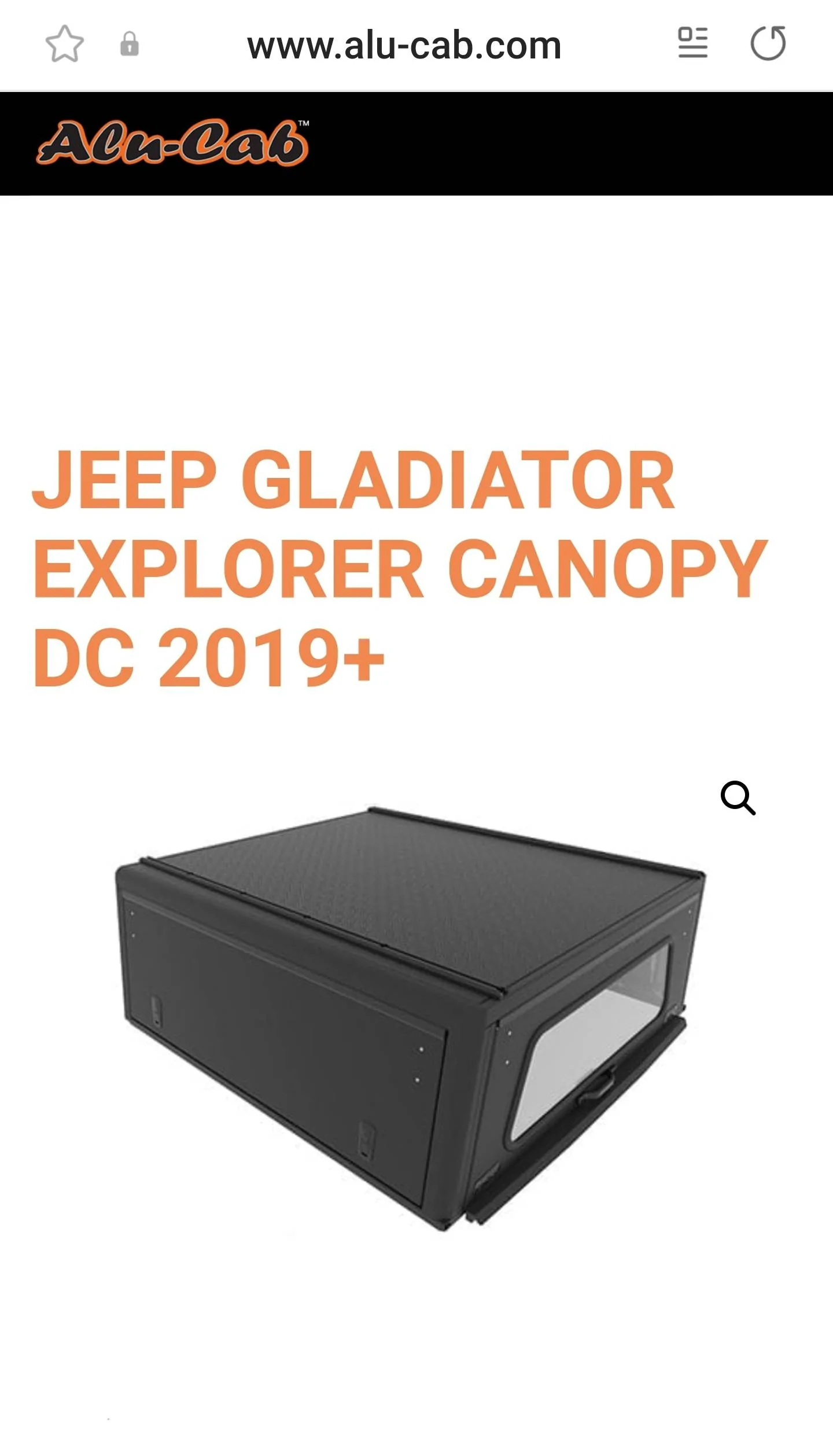 Jeep Gladiator Hanging Alu-Cab Explorer Canopy? 20230503_162713