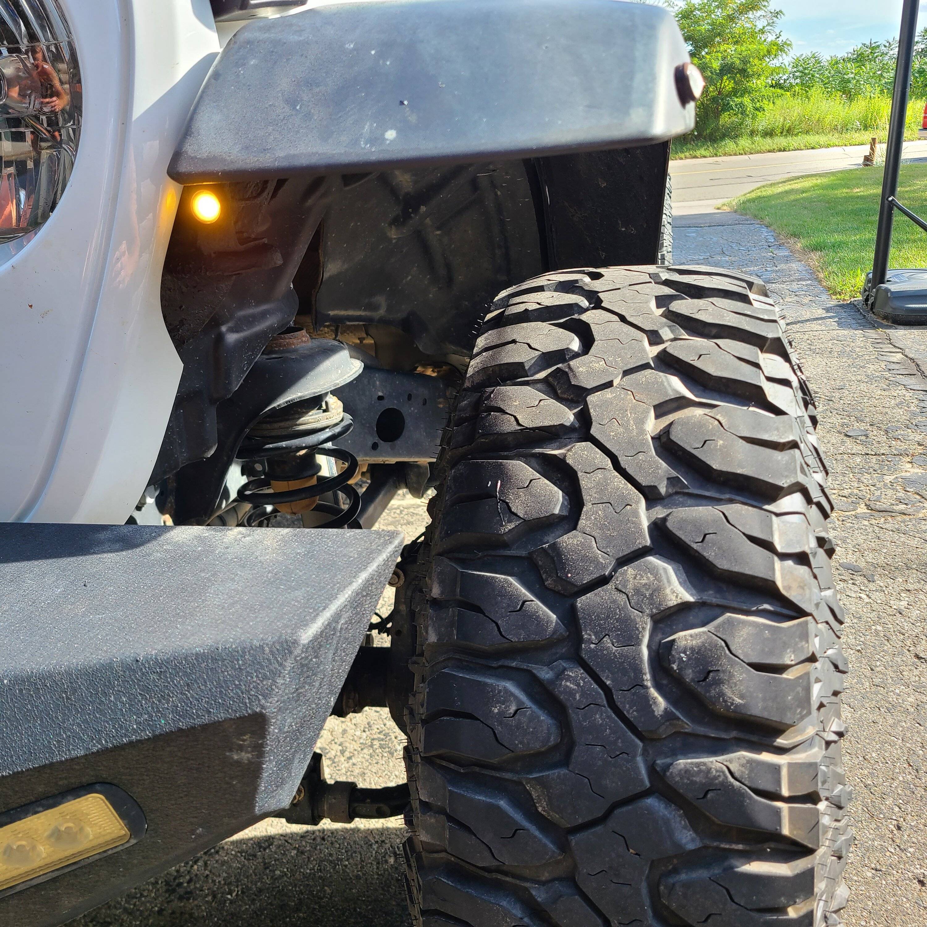 Jeep Gladiator Rear fenders chop done... 20220726_174648