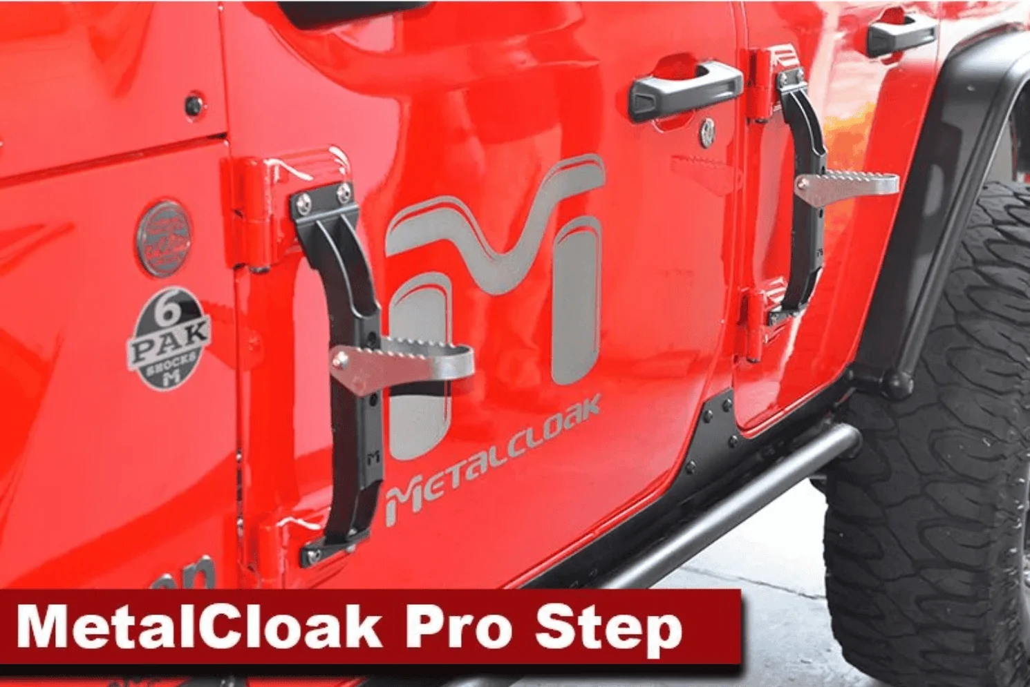 Jeep Gladiator Metalcloak Giveaway - May/June  Full set of Hinge Steps (2 pair) 1683325969254