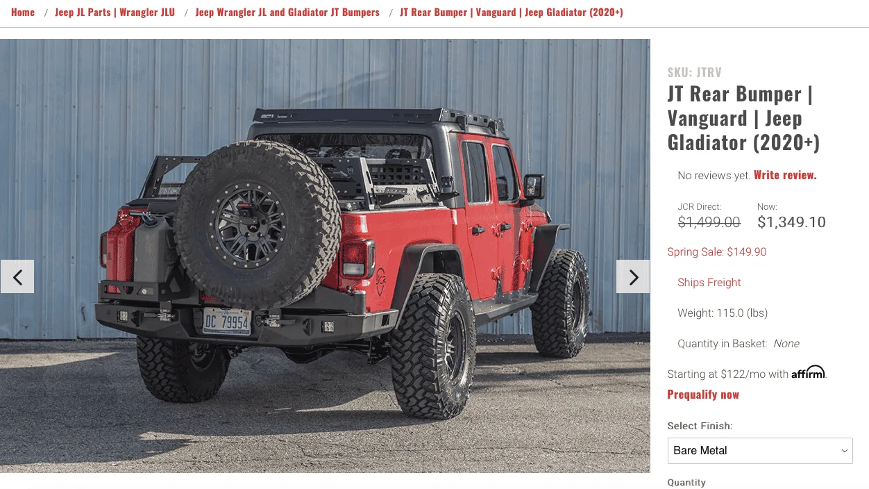 Jeep Gladiator Gladiator Expedition Rigs Screen Shot 2023-05-05 at 8.05.02 PM