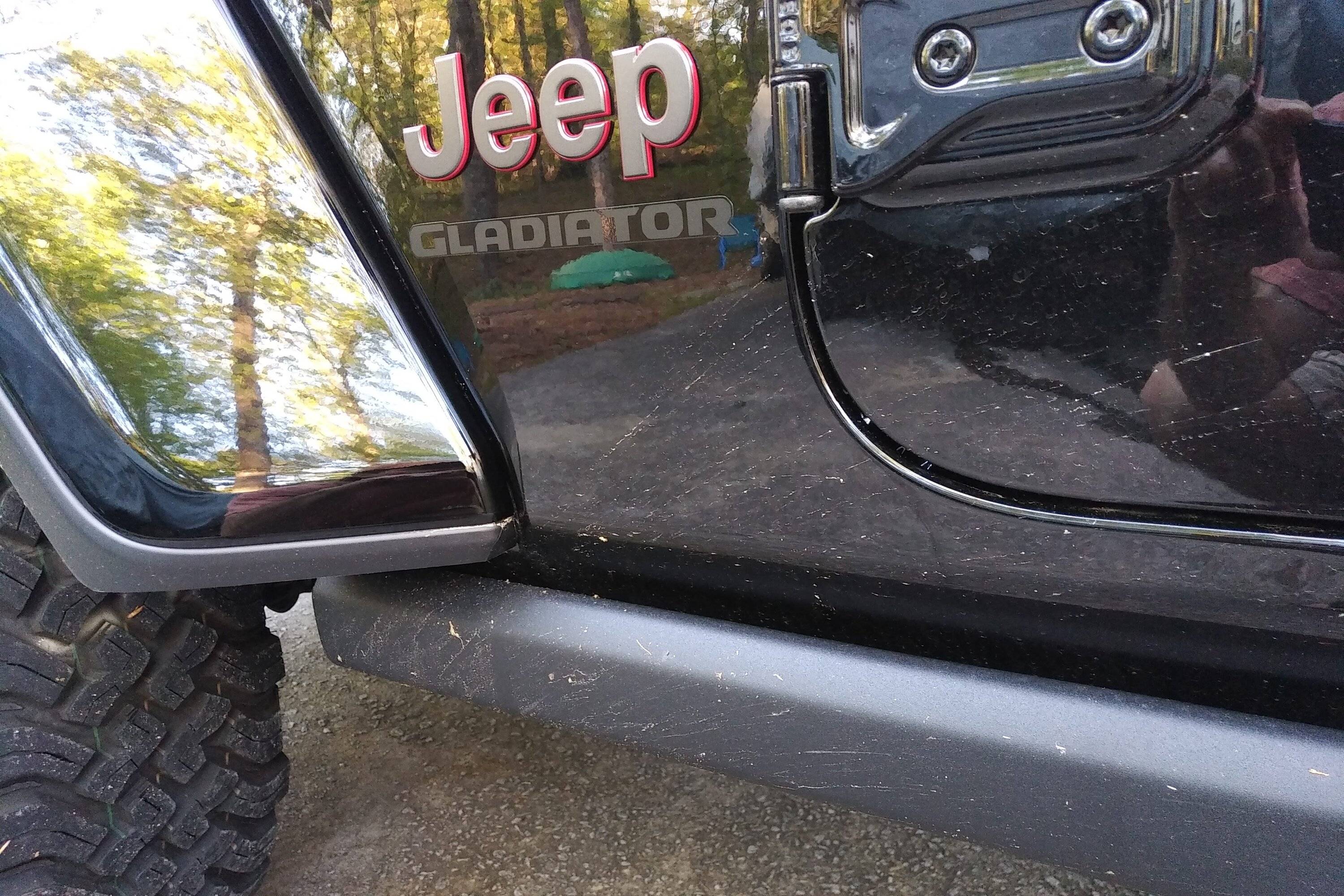 Jeep Gladiator Protecting the Precious front before