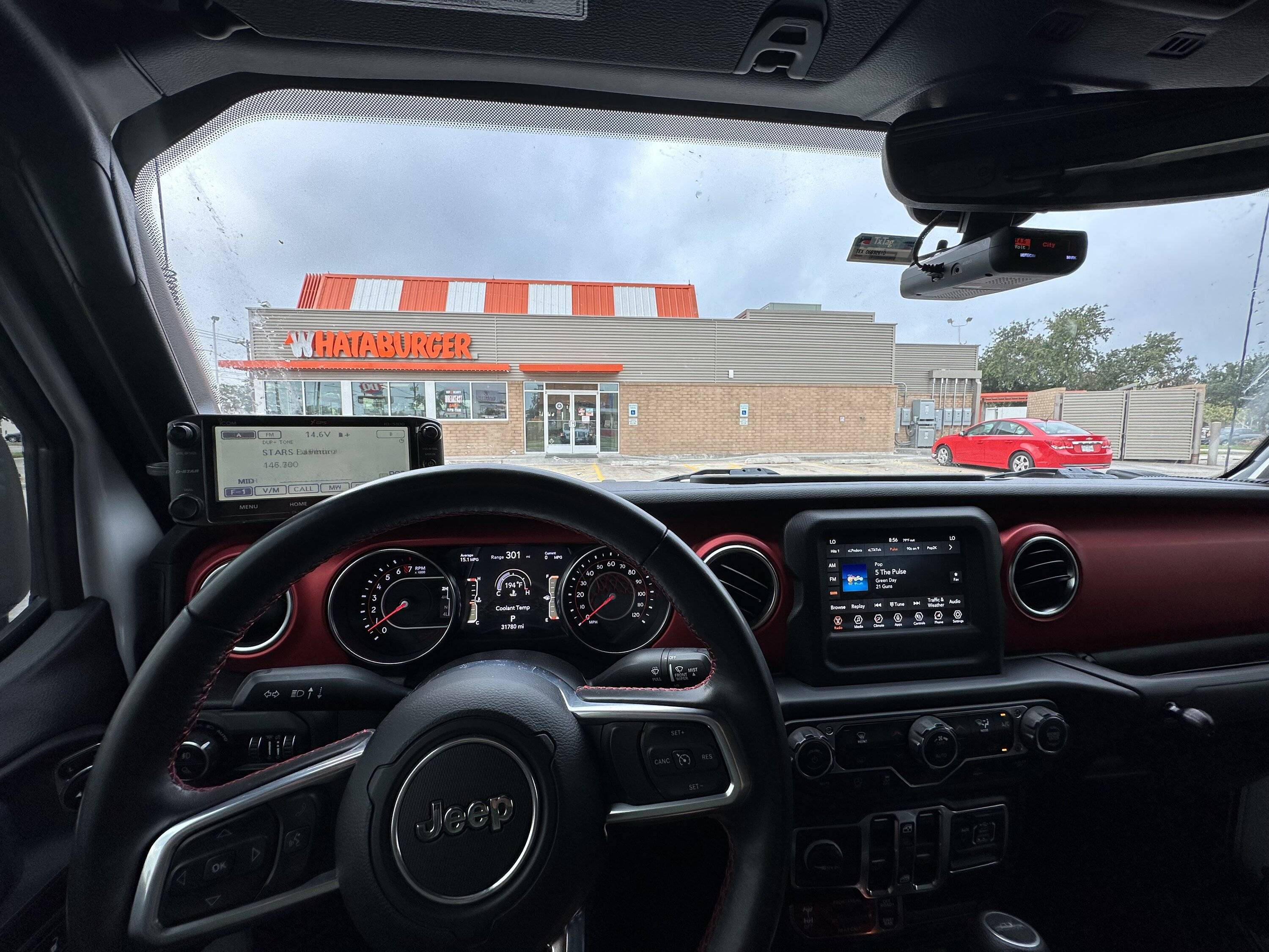 Jeep Gladiator Ham radio install IMG_3462