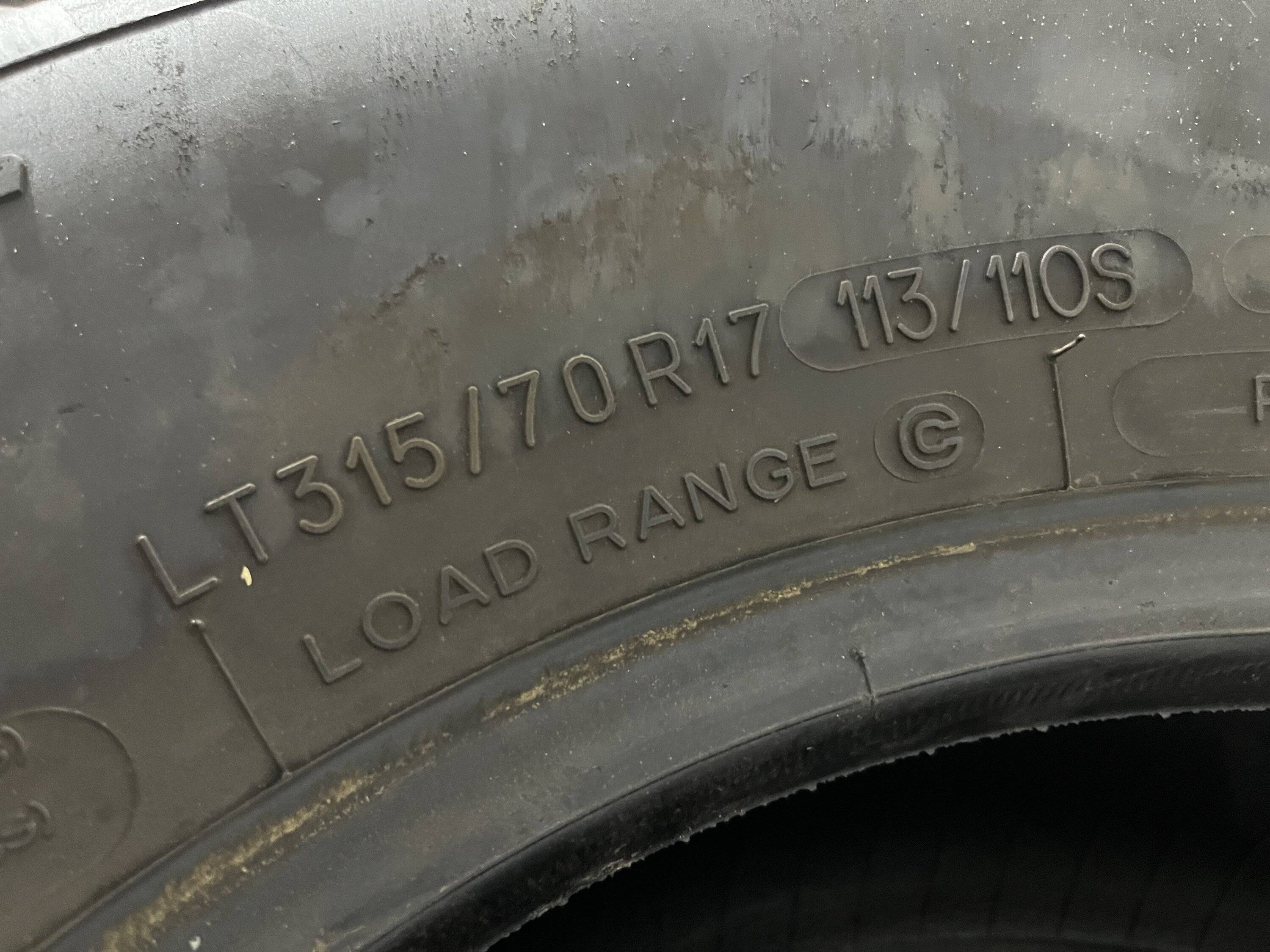 Jeep Gladiator Five 315/70/r17 KO2s IMG_1623