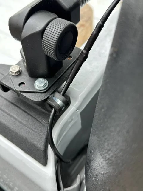 Jeep Gladiator Mounting a small CB in the center arm wrest IMG_3483