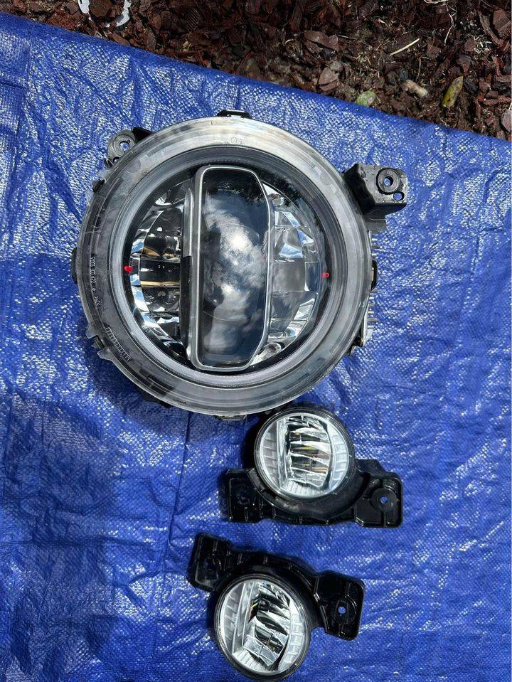 Jeep Gladiator Mopar LED Headlights and Fog Lights - $800 Left