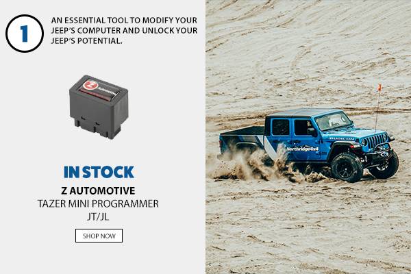Jeep Gladiator Top Five Parts for your JT in Spring 2023? NL_twopartjt_tazer