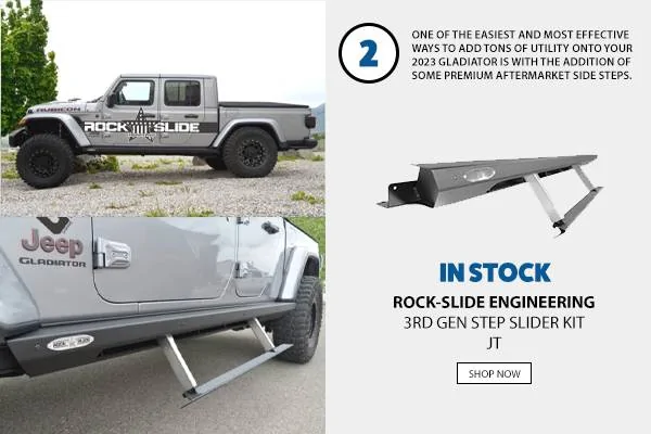 Jeep Gladiator Top Five Parts for your JT in Spring 2023? JT_top_rse_sliders
