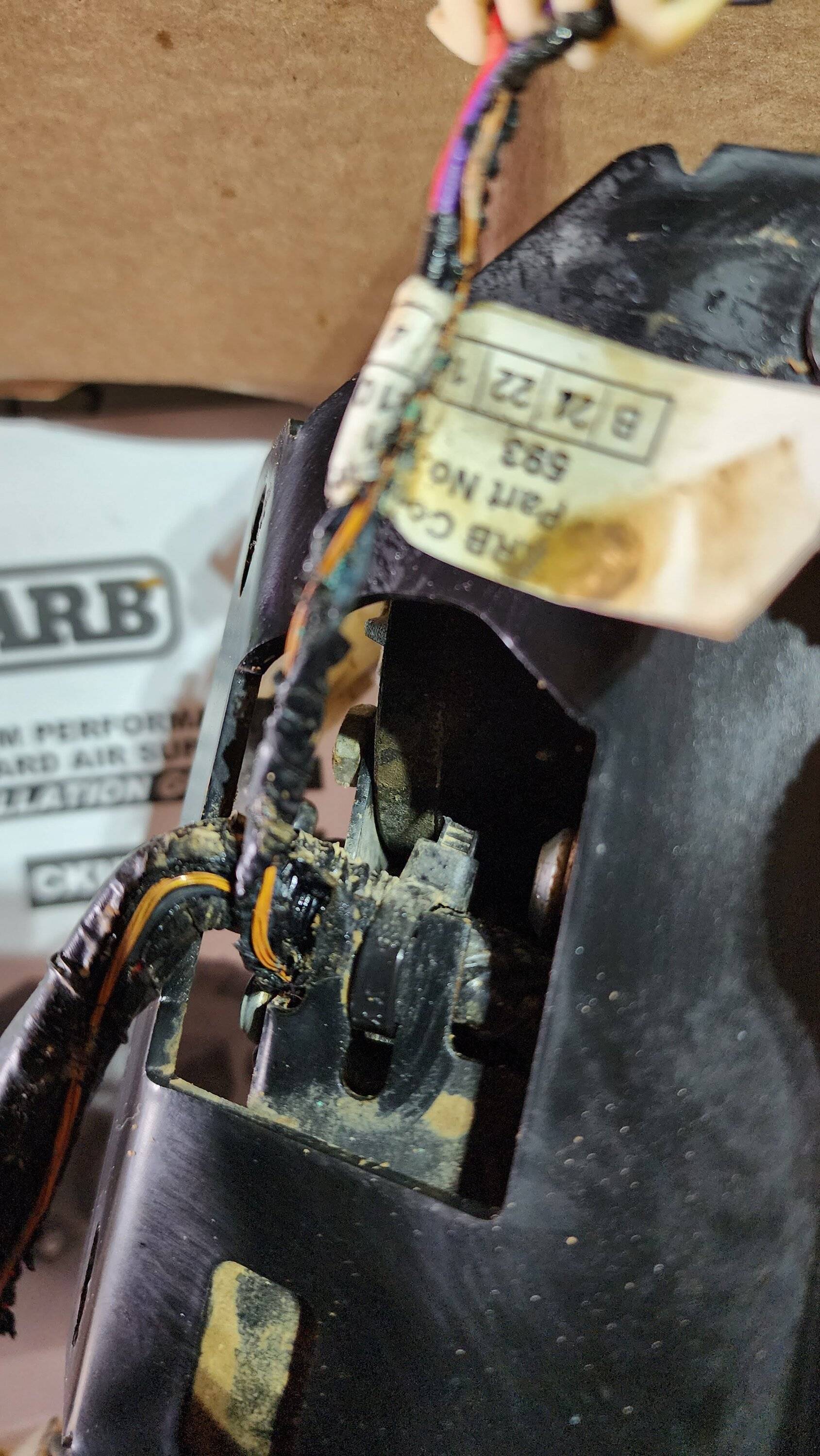 Jeep Gladiator ARB Dual air compressor shorted out. 20230507_182338