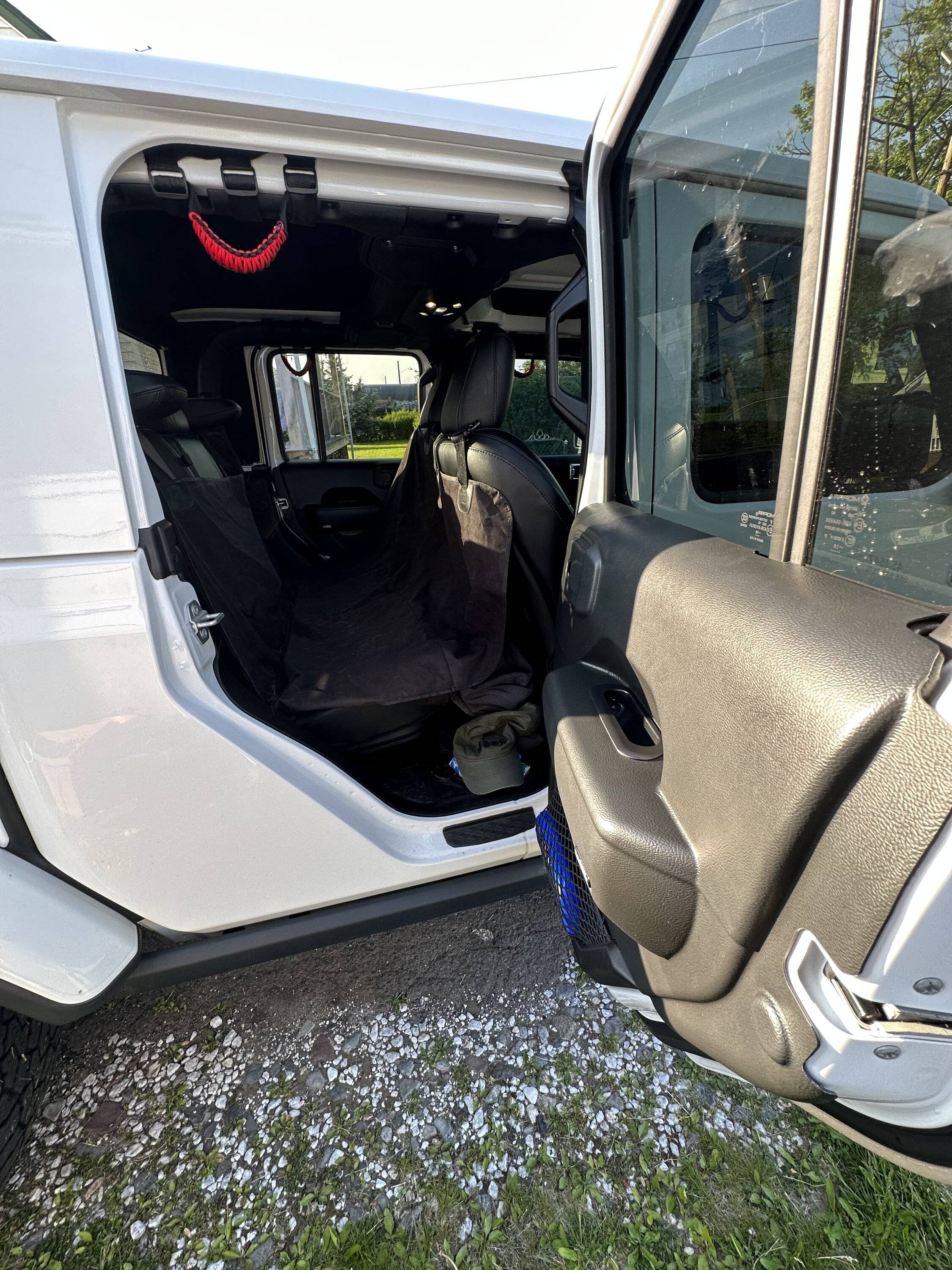 Jeep Gladiator Has anyone tried the ThinSkinz door protector? My huskies are messing my back doors up good lol IMG_1376