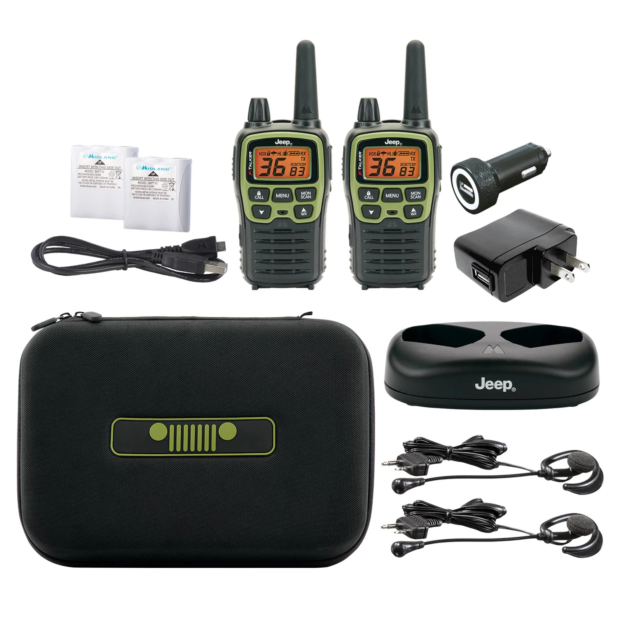 Jeep Gladiator Midland and Jeep Collaborate on Midland T77VP5J JEEP X-TALKER Walkie Talkies bu023_143ev-jpg