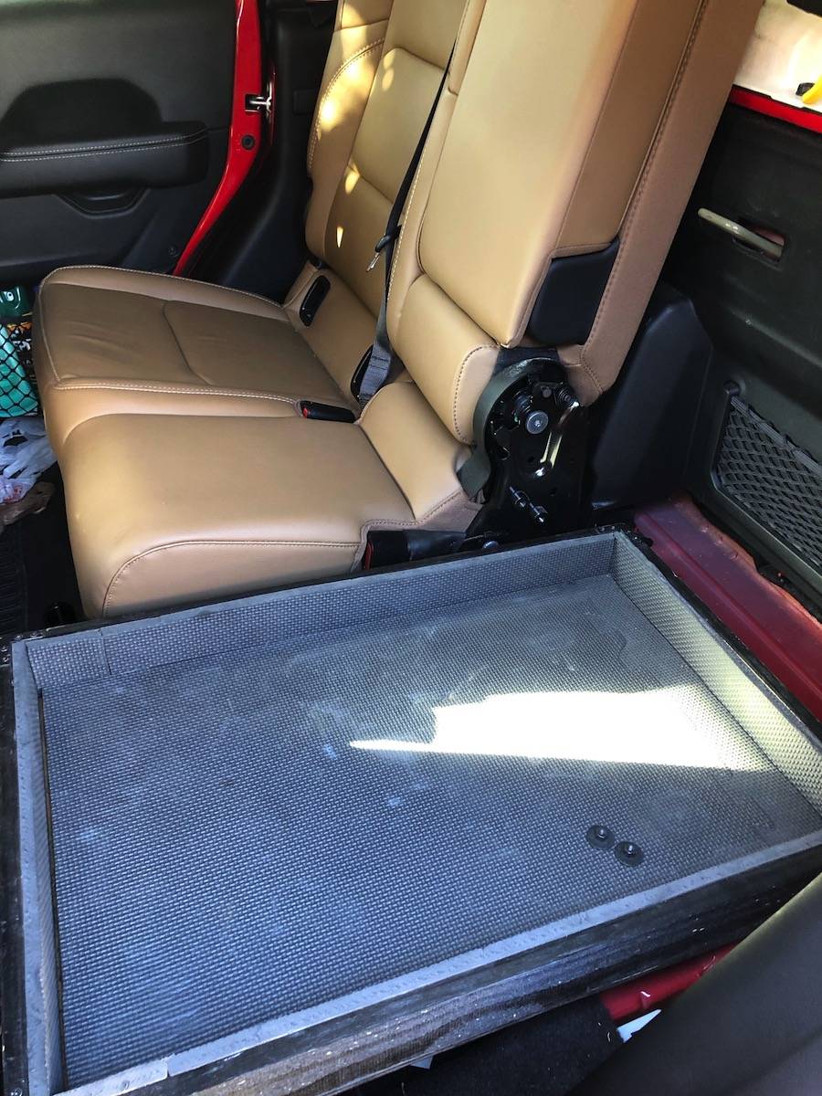 Jeep Gladiator Easiest Seat Delete Possible w/ Video 5