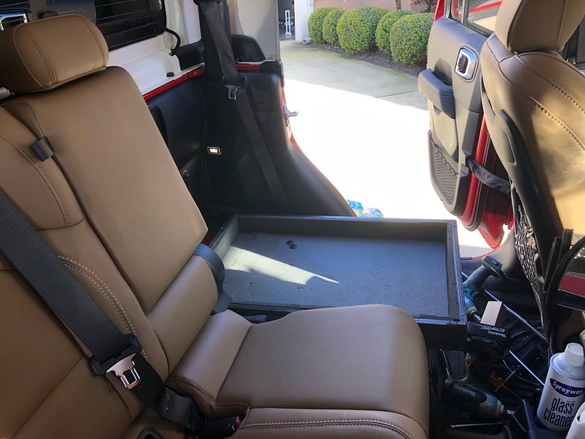 Jeep Gladiator Easiest Seat Delete Possible w/ Video 6