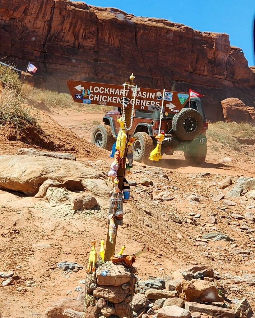 Jeep Gladiator ? Chicken Corners in Moab with Gladiator & Rivian imagejpeg_0
