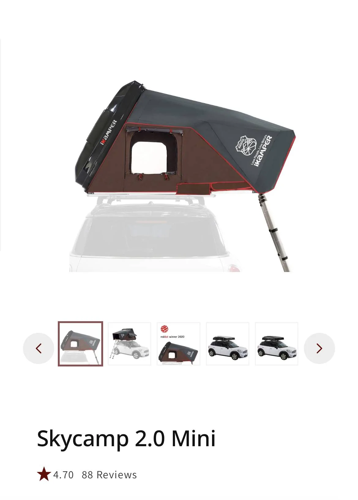 Jeep Gladiator iKamper mini 2.0 rooftop tent + Rebel XPLOR half rack 6287F5F2-509E-4A59-8D72-98ED961F6AB2