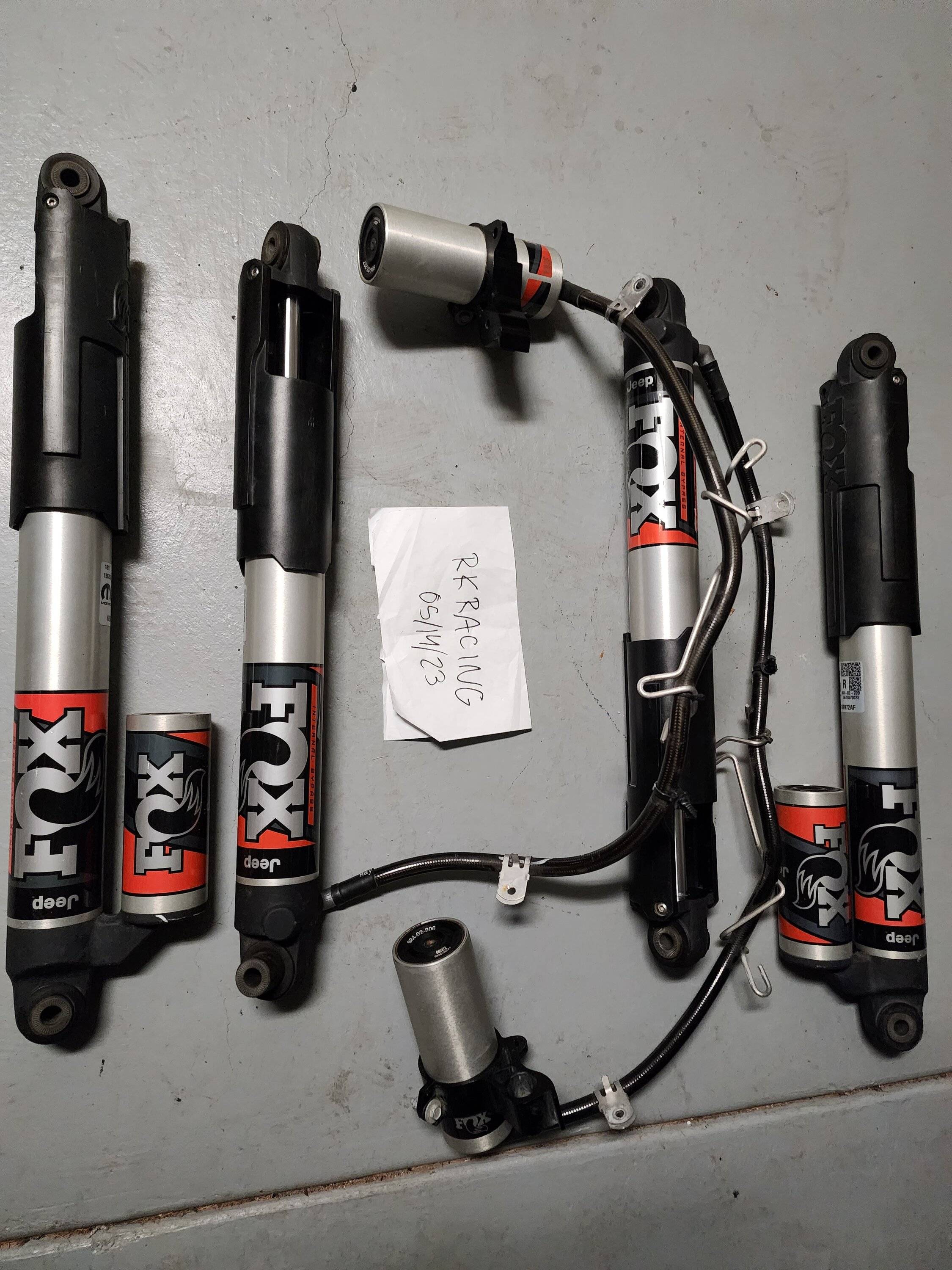 Jeep Gladiator Fox mojave shocks 2.5 20230514_170906