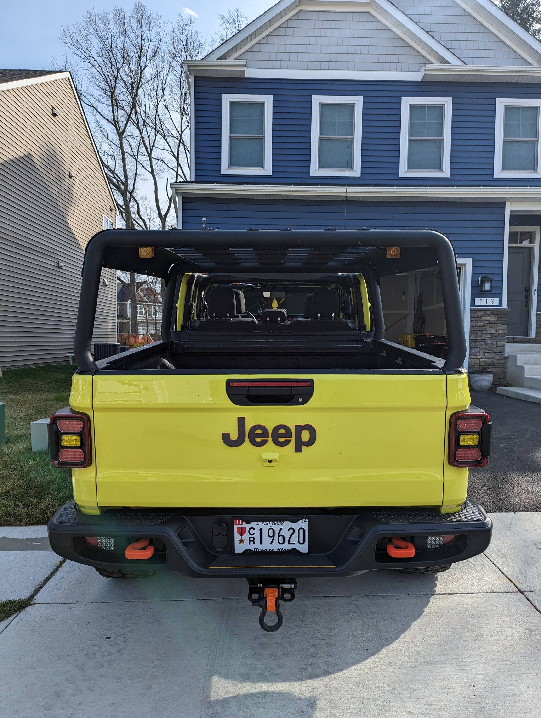 Jeep Gladiator Building my own flush tail lights PXL_20230323_200343800
