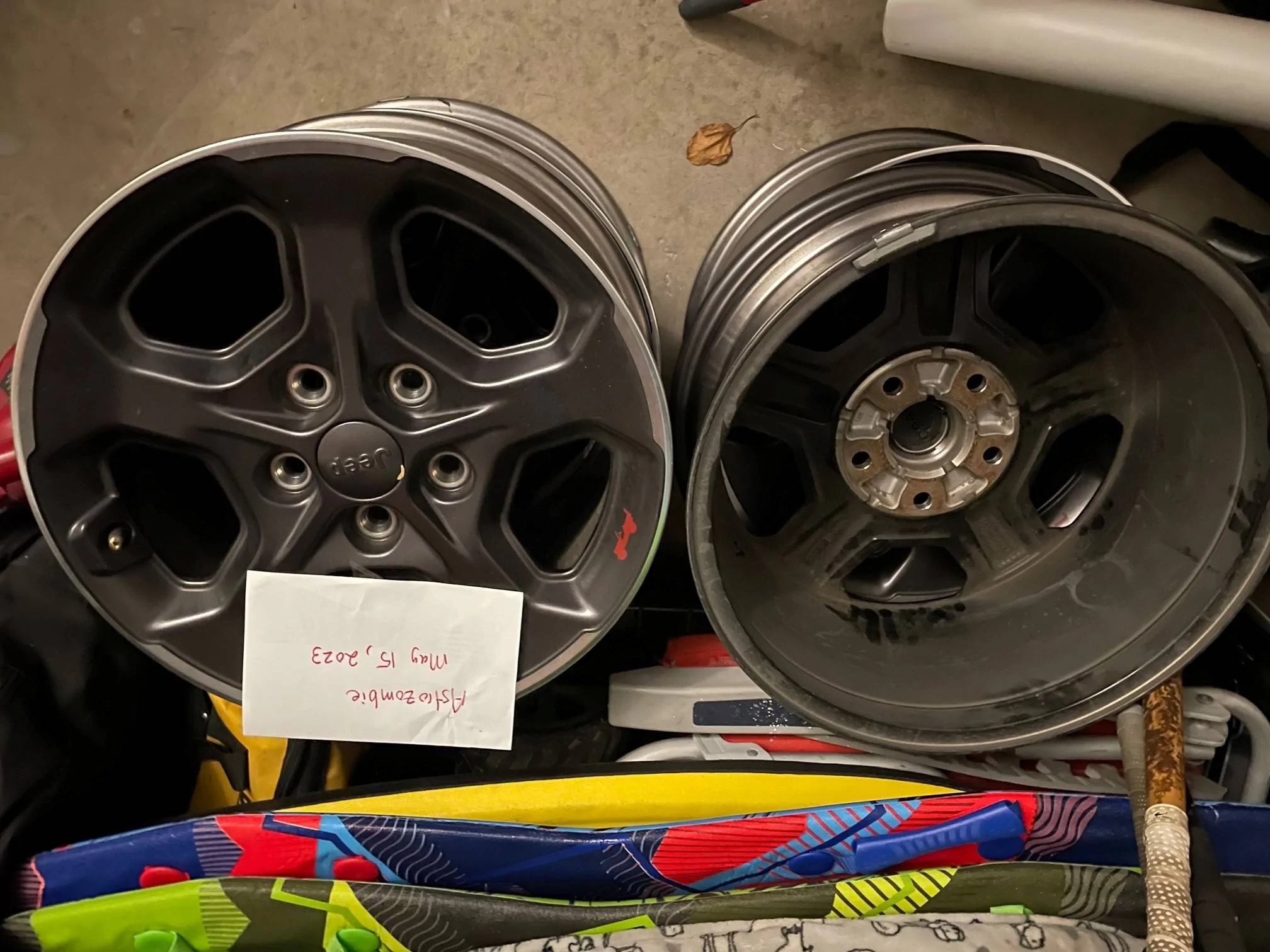 Jeep Gladiator 2021 Gladiator Rubicon Wheels w/tpms $275 rubicon wheels 2