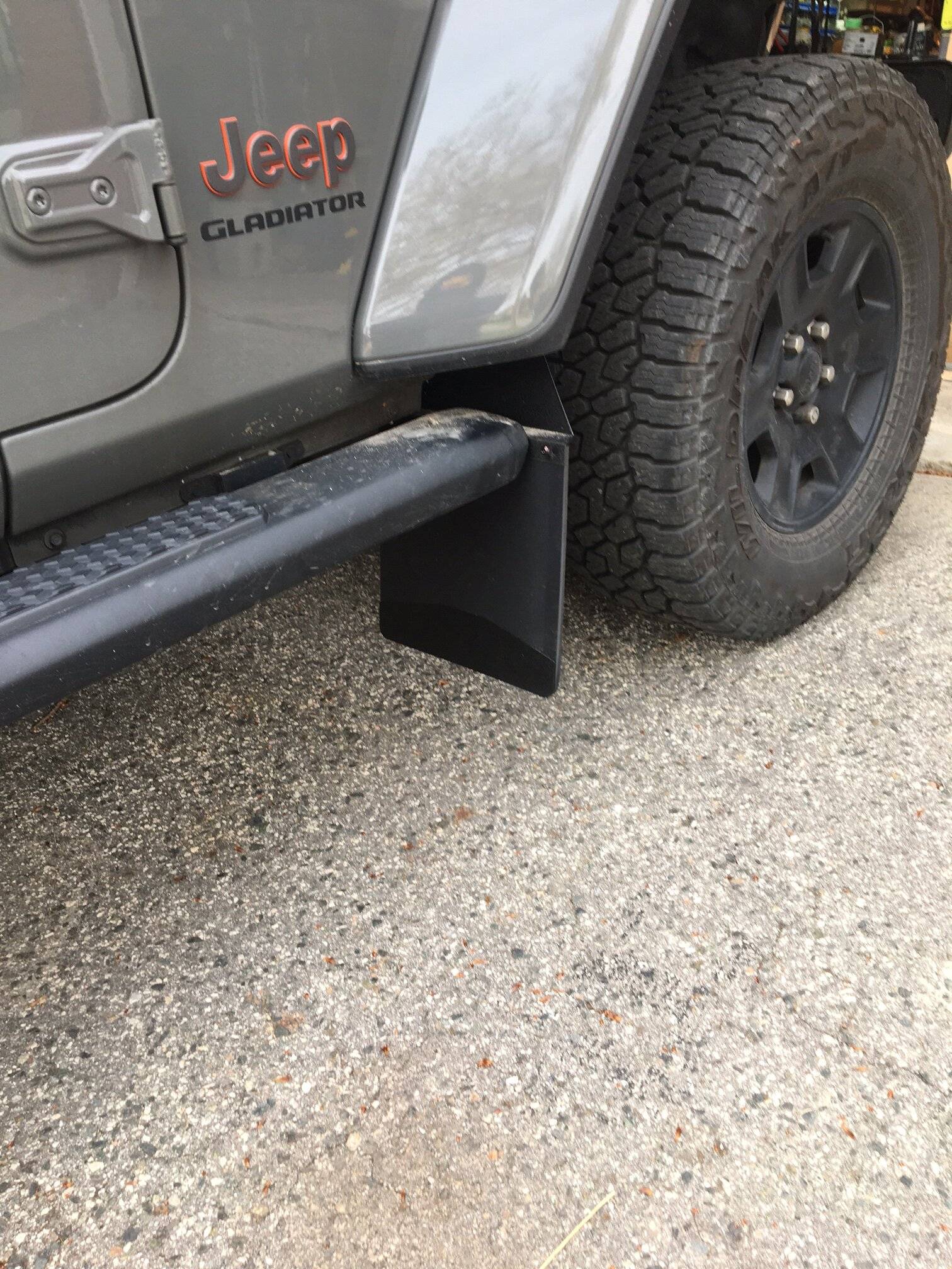 Jeep Gladiator What did you do TO your Gladiator today? [ADMIN WARNING: NO POLITICS, NO GUN TALK] Husky Mudflap.JPG