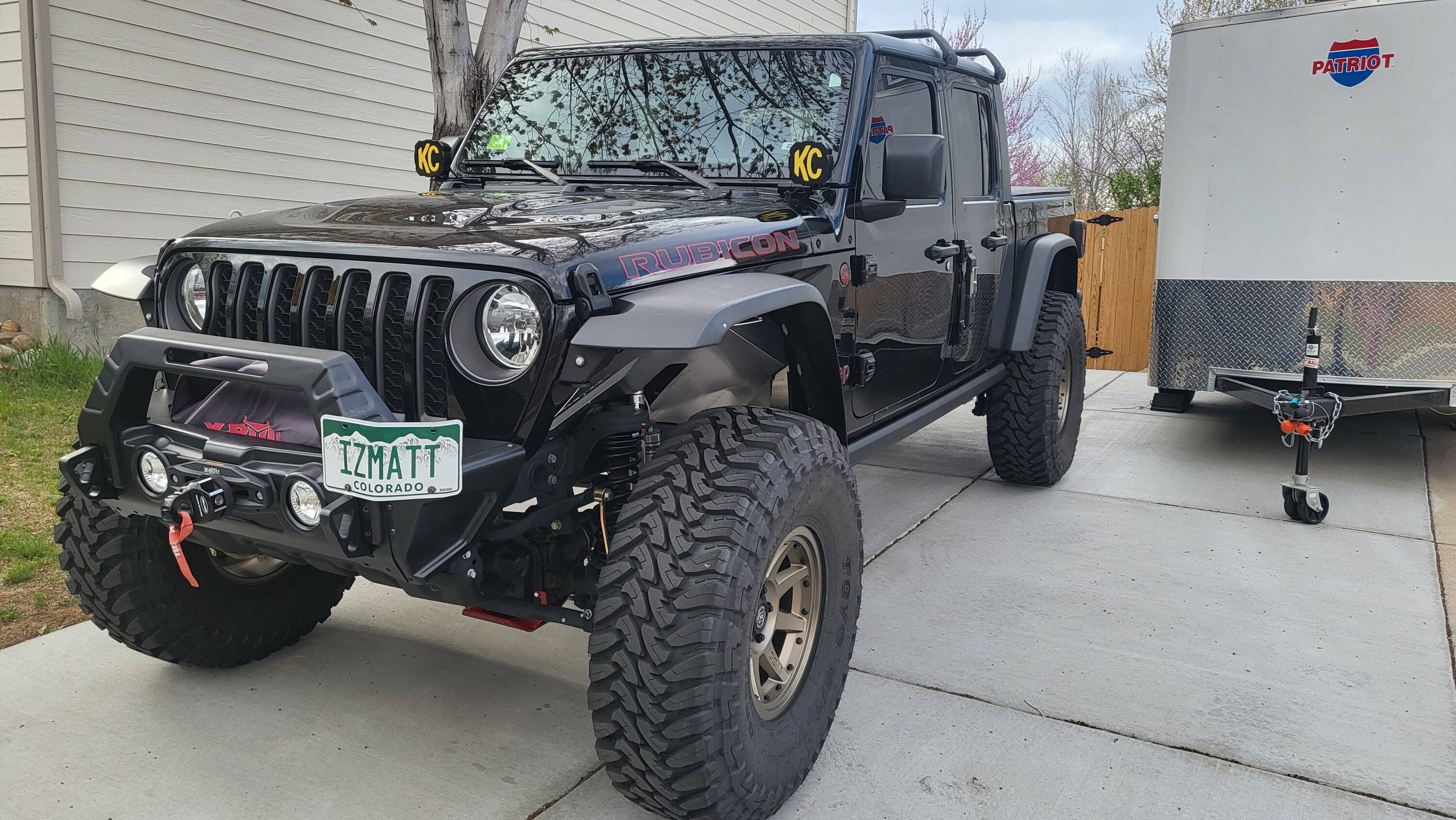 Jeep Gladiator Rear fenders chop done... 20230508_175833