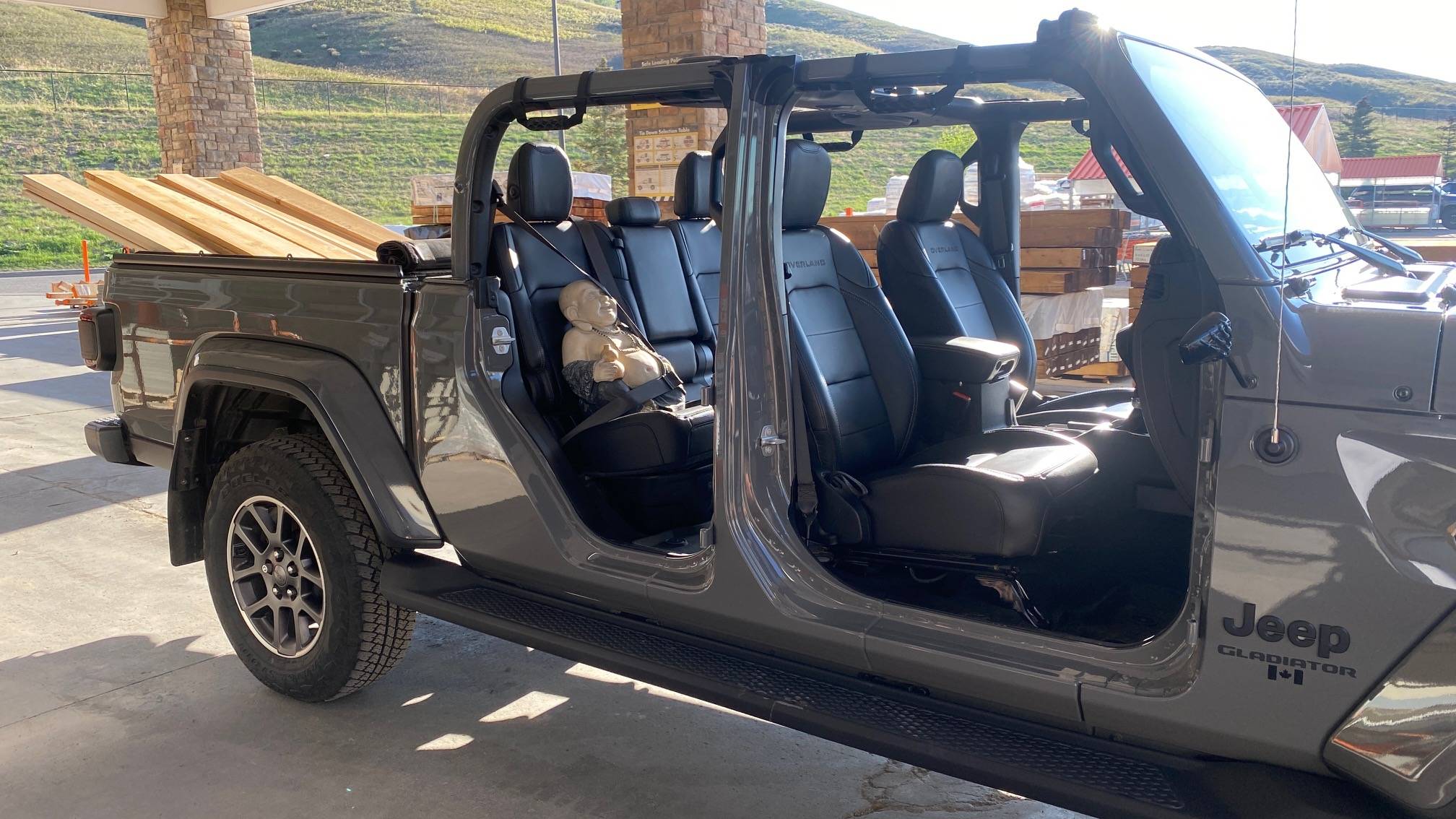Jeep Gladiator What did you HAUL in your JT today? topless1