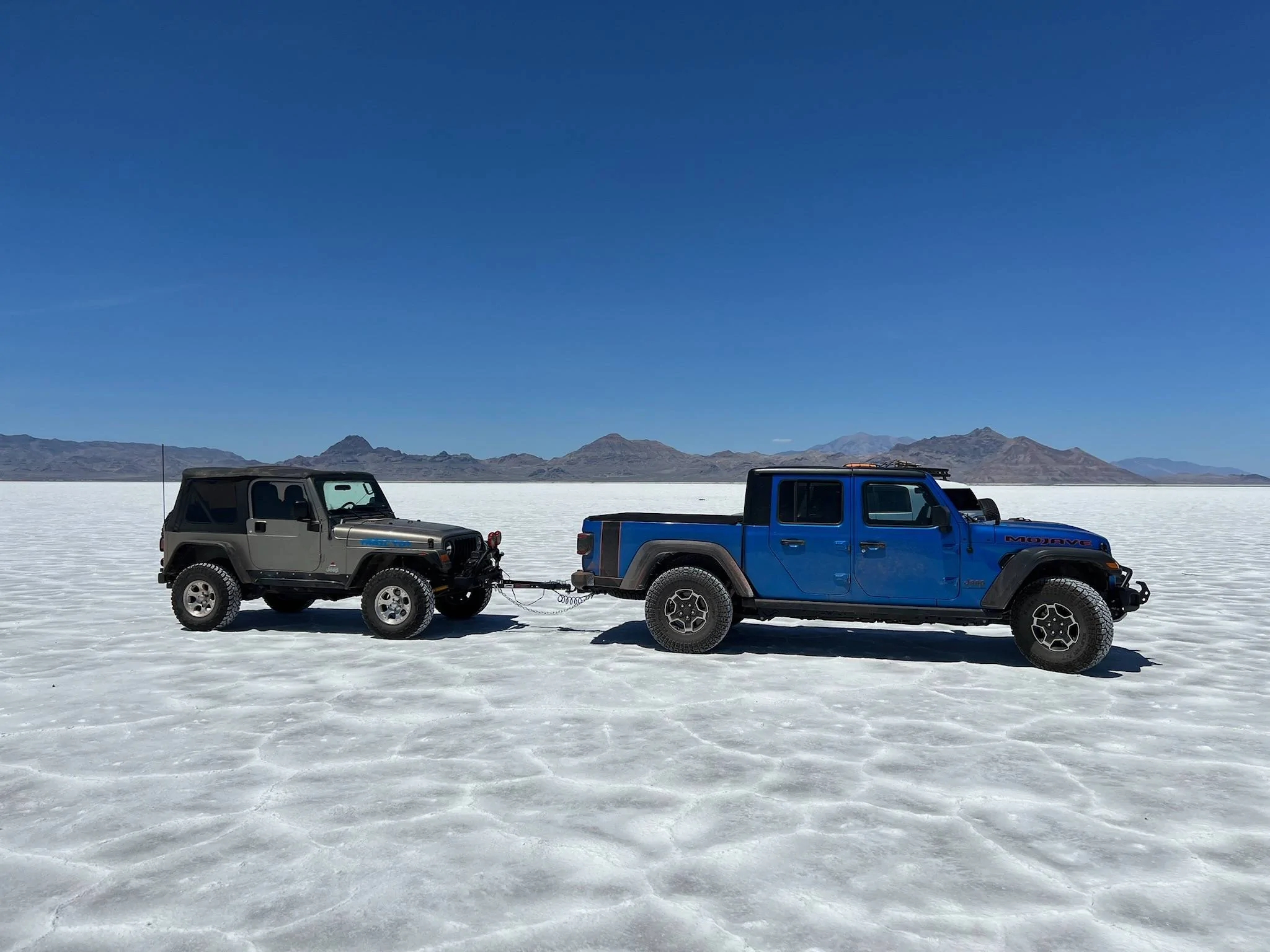Jeep Gladiator Anyone tow another 2 Door Jeep with Gladiator? IMG_1595