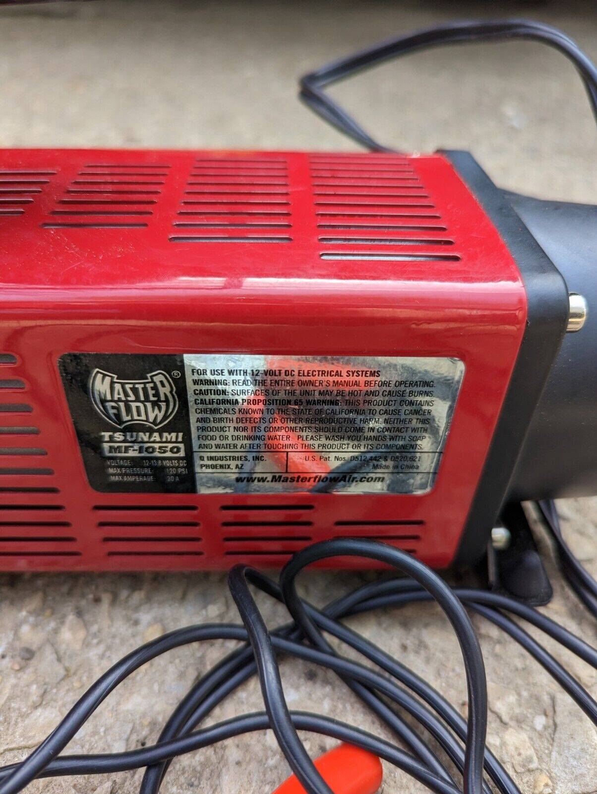 Jeep Gladiator Masterflow Tsunami MF1050 Portable Air Compressor - $80 s-l1600 (3)
