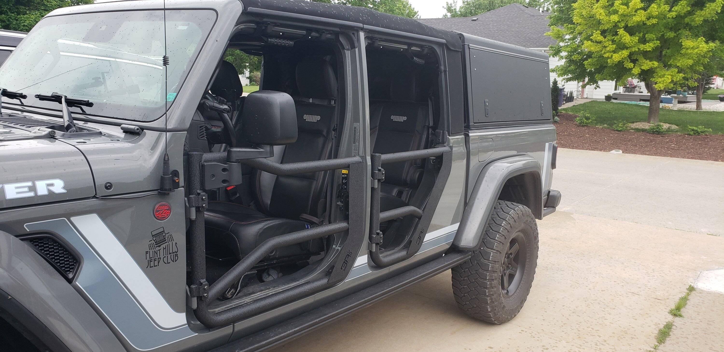 Jeep Gladiator Tube Doors: Body Armor (2023) 20230514_183924