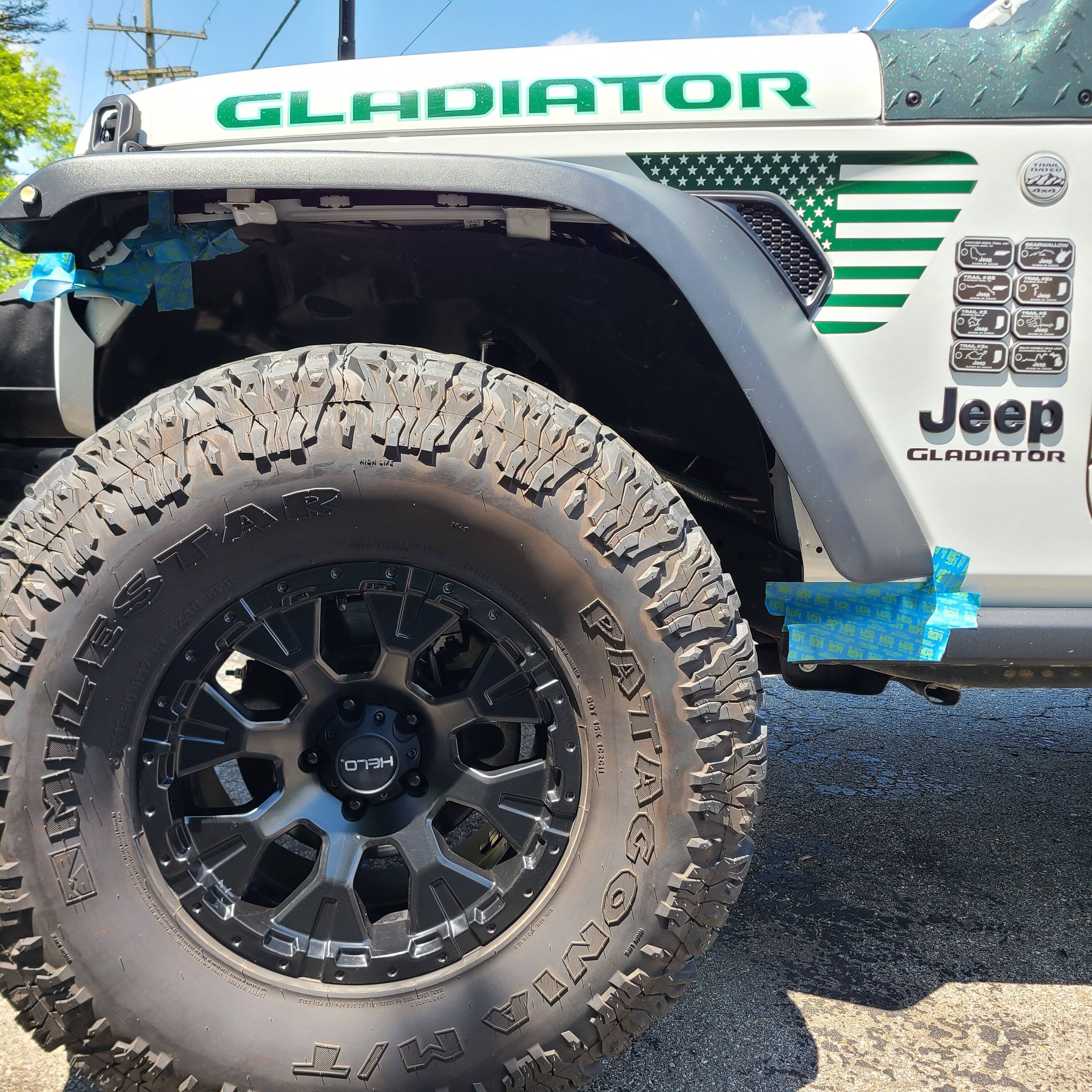 Jeep Gladiator 28 / 25  PSI - Are you kidding me  ? 20220612_125602