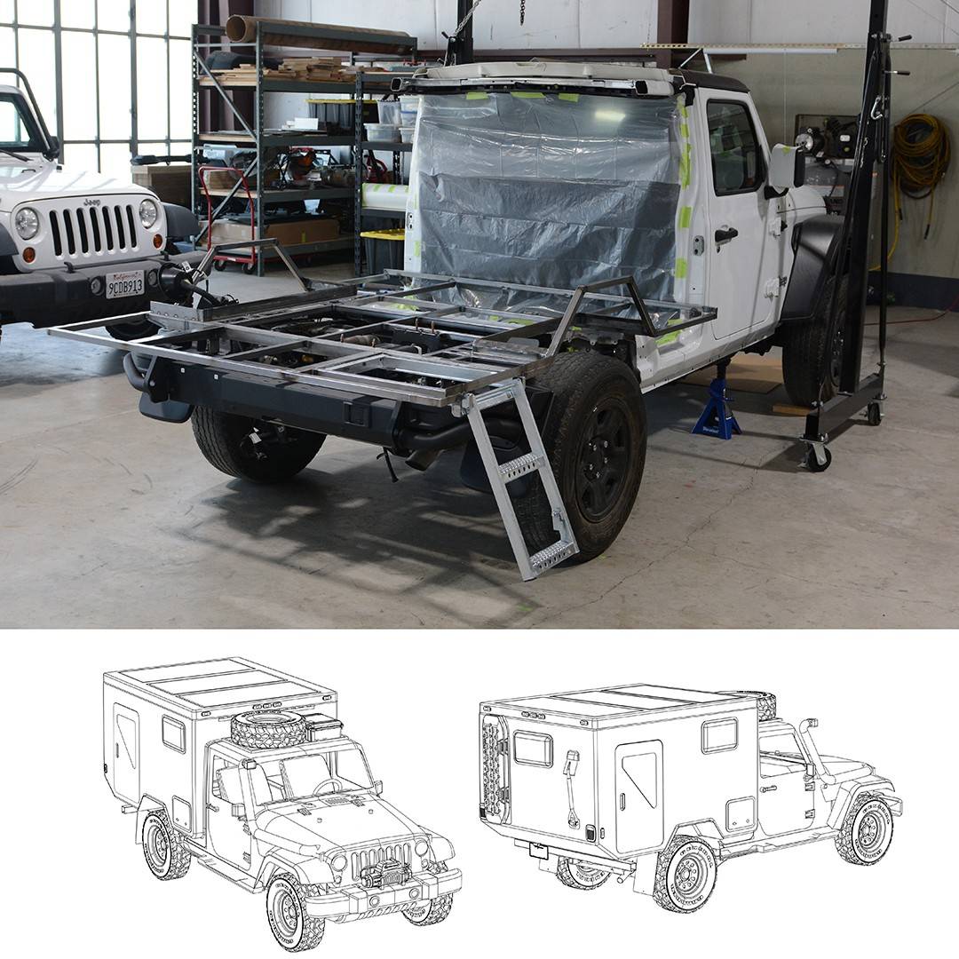 Jeep Gladiator Awesome JLU camper build from Wabi-sabi Overland 329231230_495266152788944_4870024792713606223_n