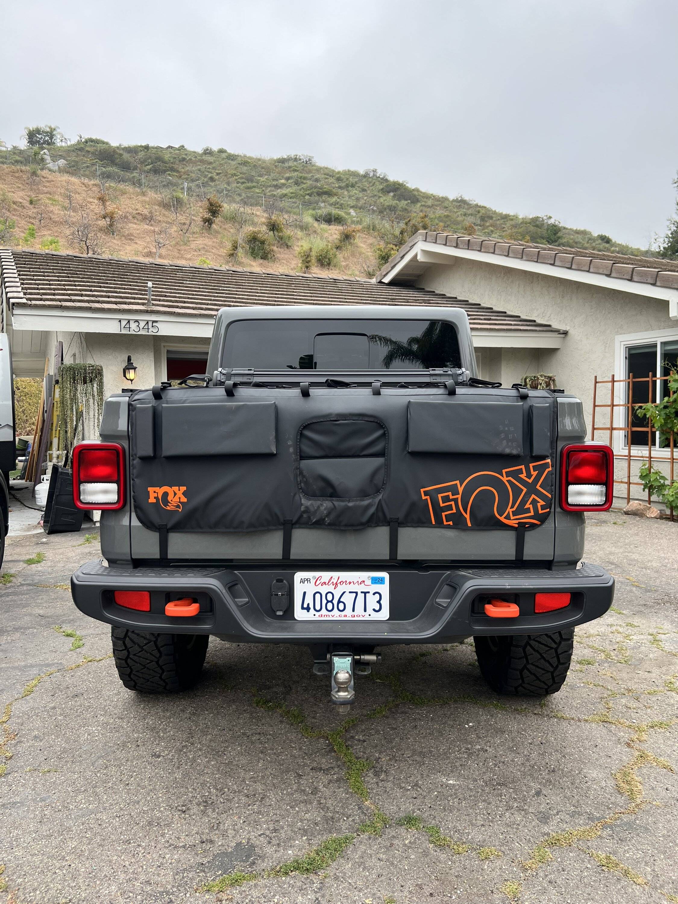 Jeep Gladiator Mojave orange mods IMG_7550