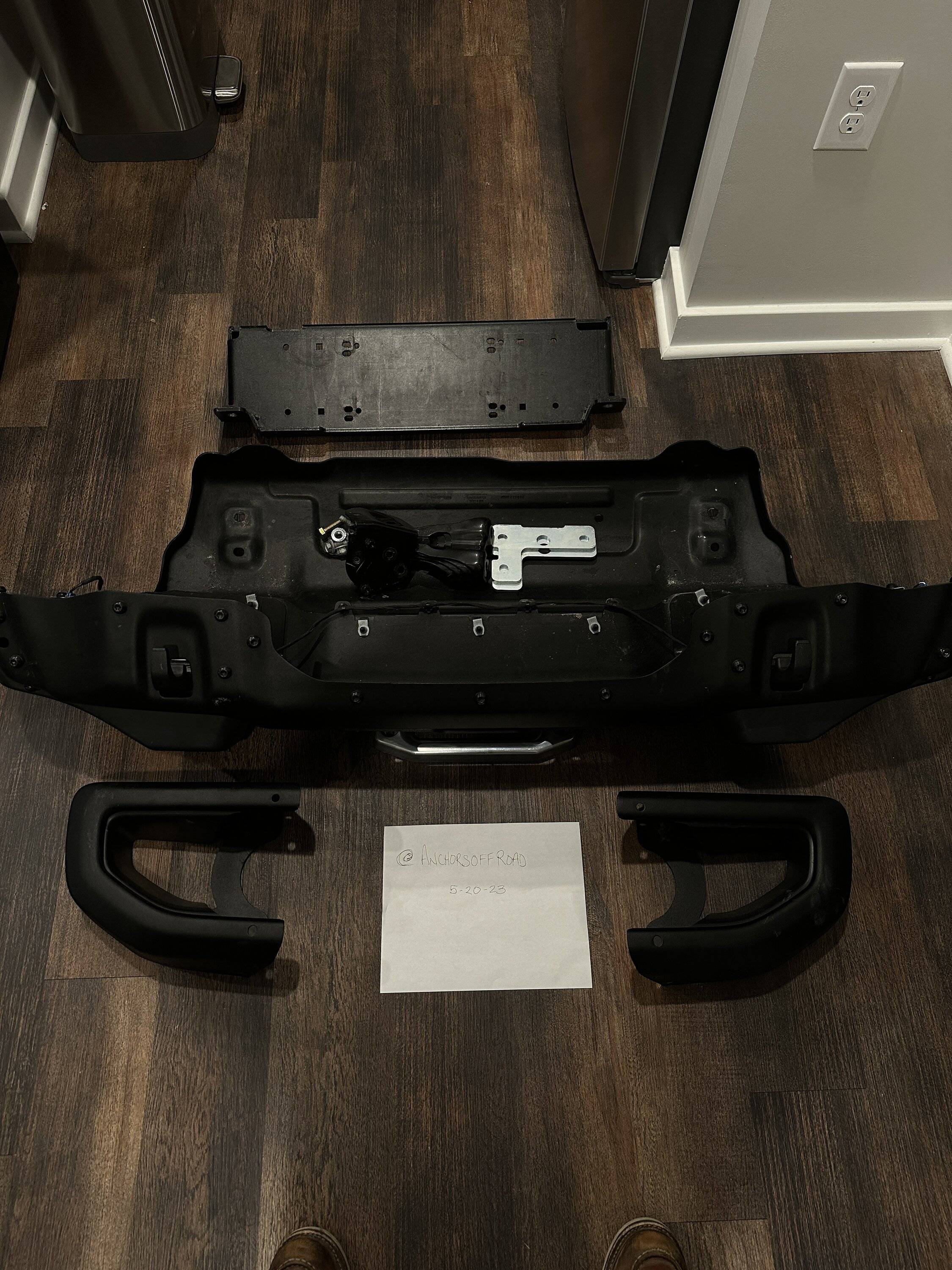 Jeep Gladiator Rubicon Steel Bumper w/ Skid Plate & Maximus 3 Winch Plate 13FFA0FB-3651-4C1A-BE9E-BE1B76322623