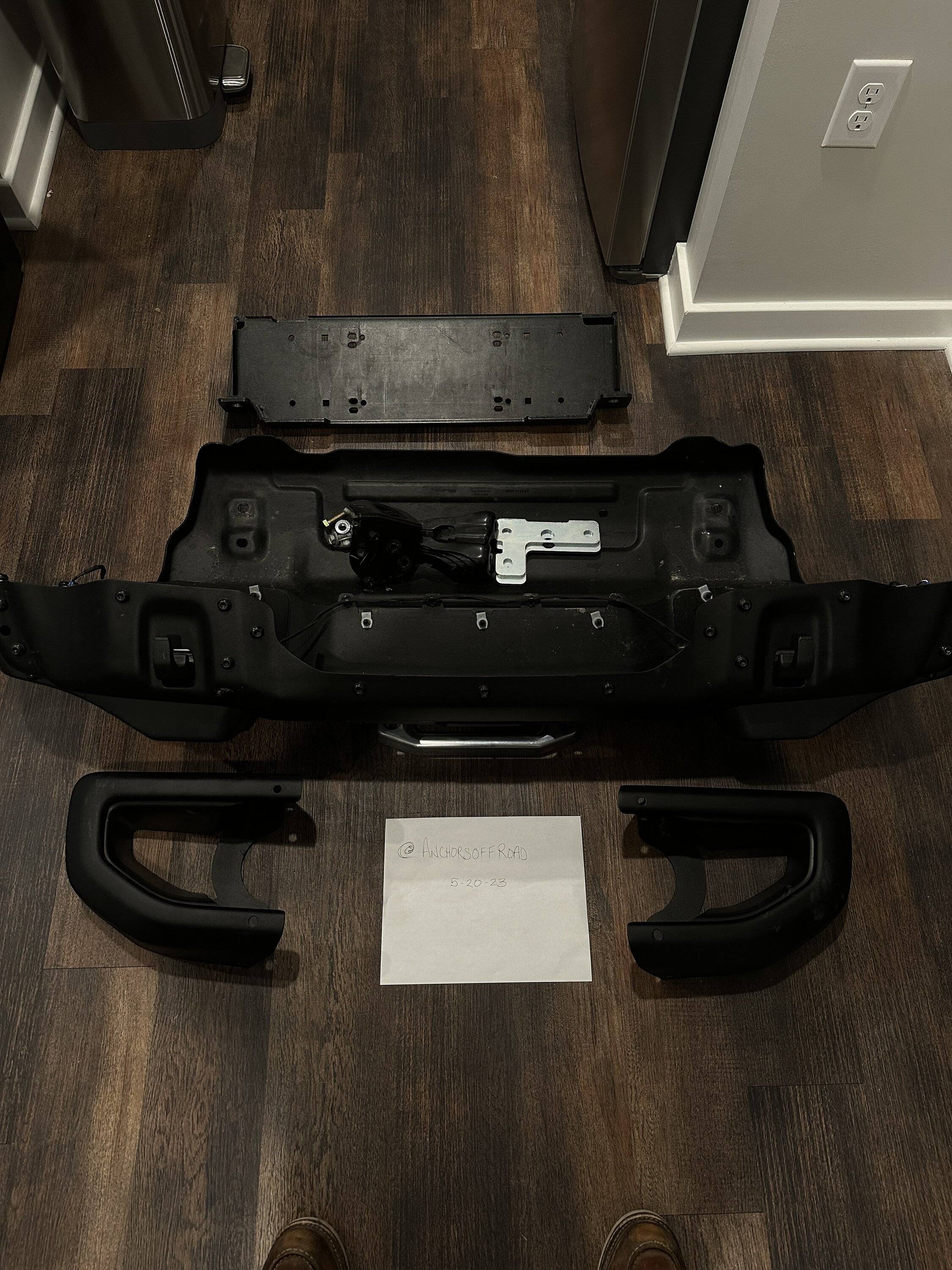 Jeep Gladiator Rubicon Steel Bumper w/ Skid Plate & Maximus 3 Winch Plate DFE30F41-F4F2-4C98-86D5-06A2FC2B02D5