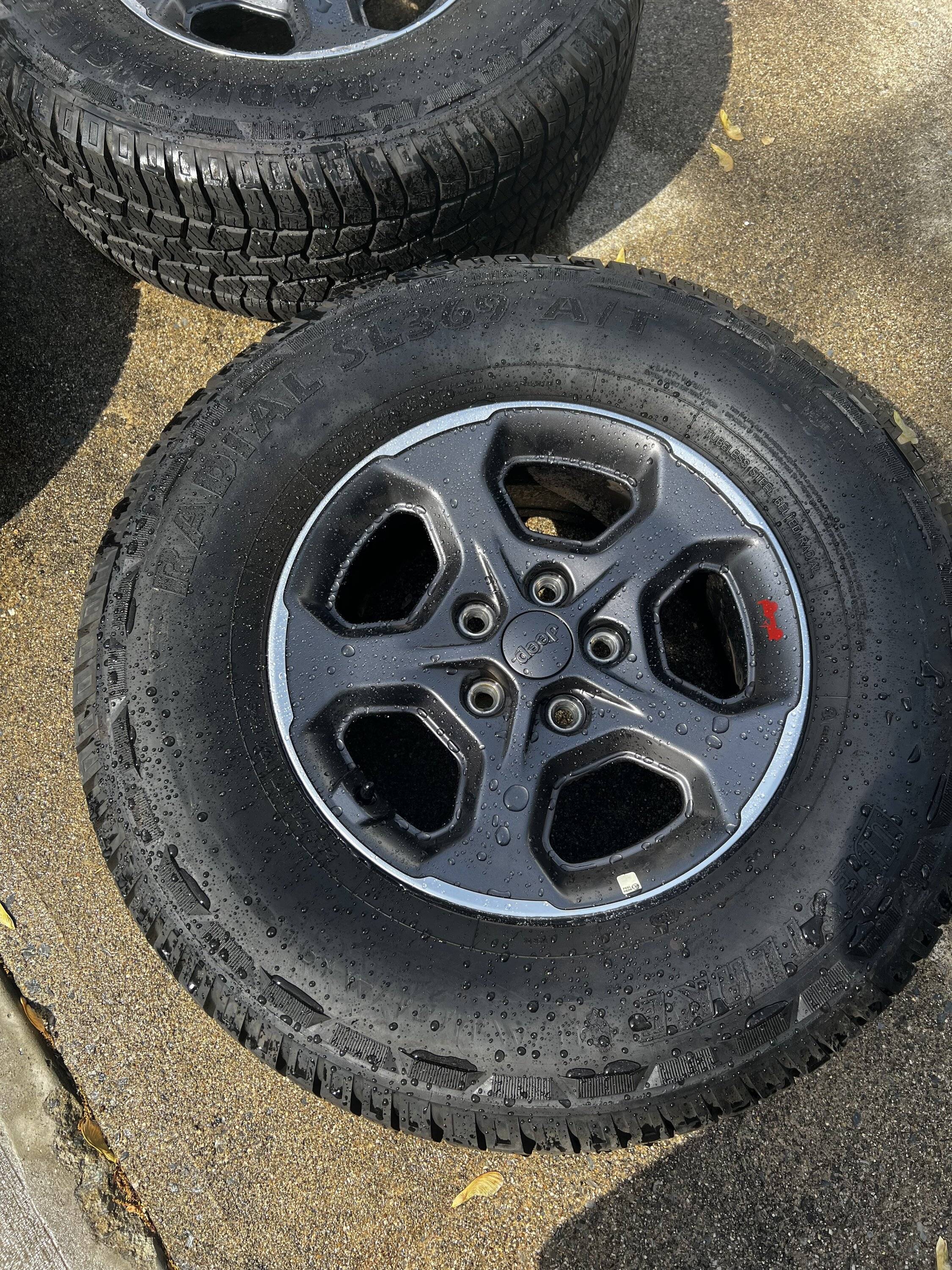 Jeep Gladiator Rubicon wheels with tires reduced $250 IMG_8522