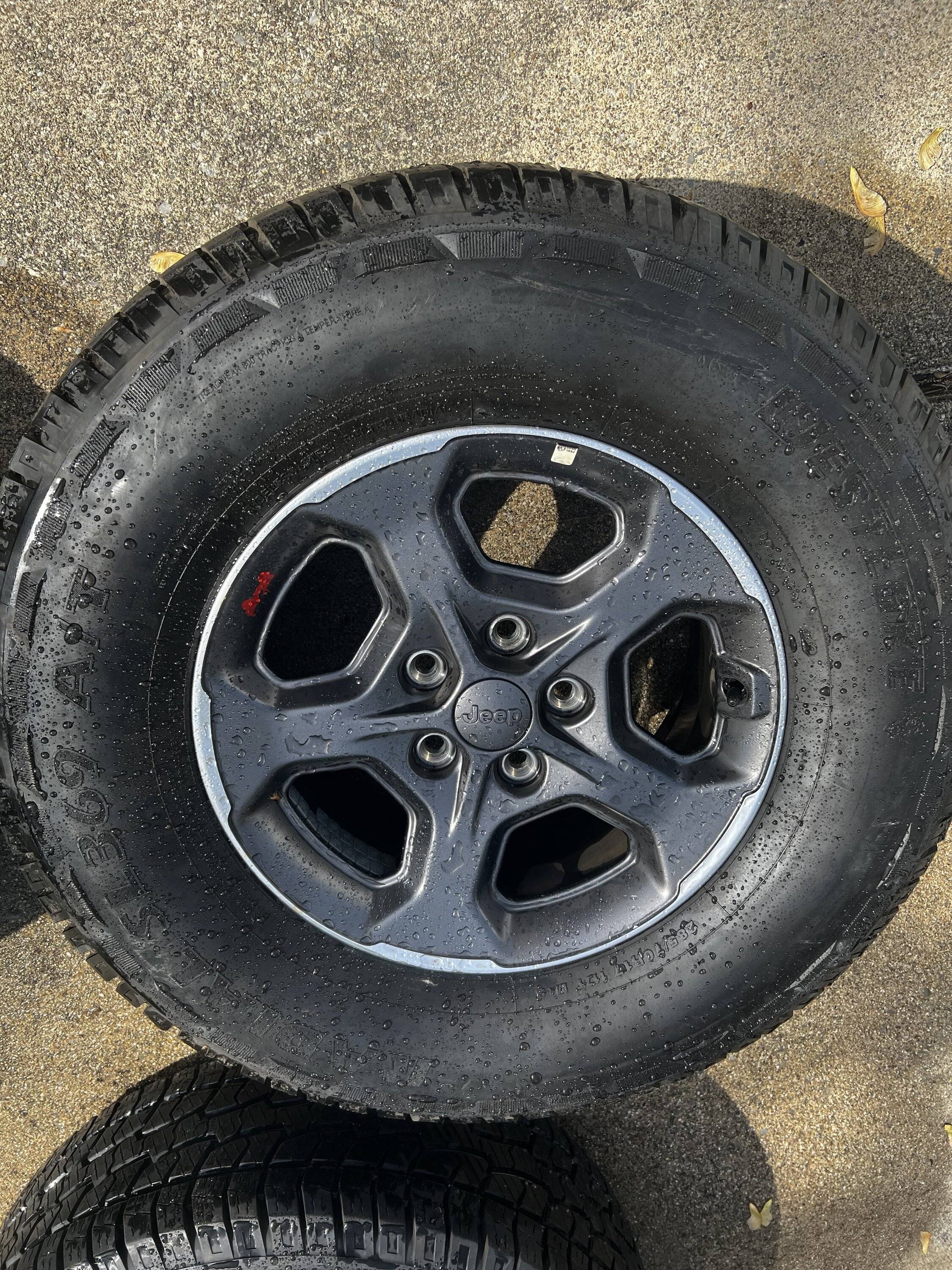 Jeep Gladiator Rubicon wheels with tires reduced $250 IMG_8519