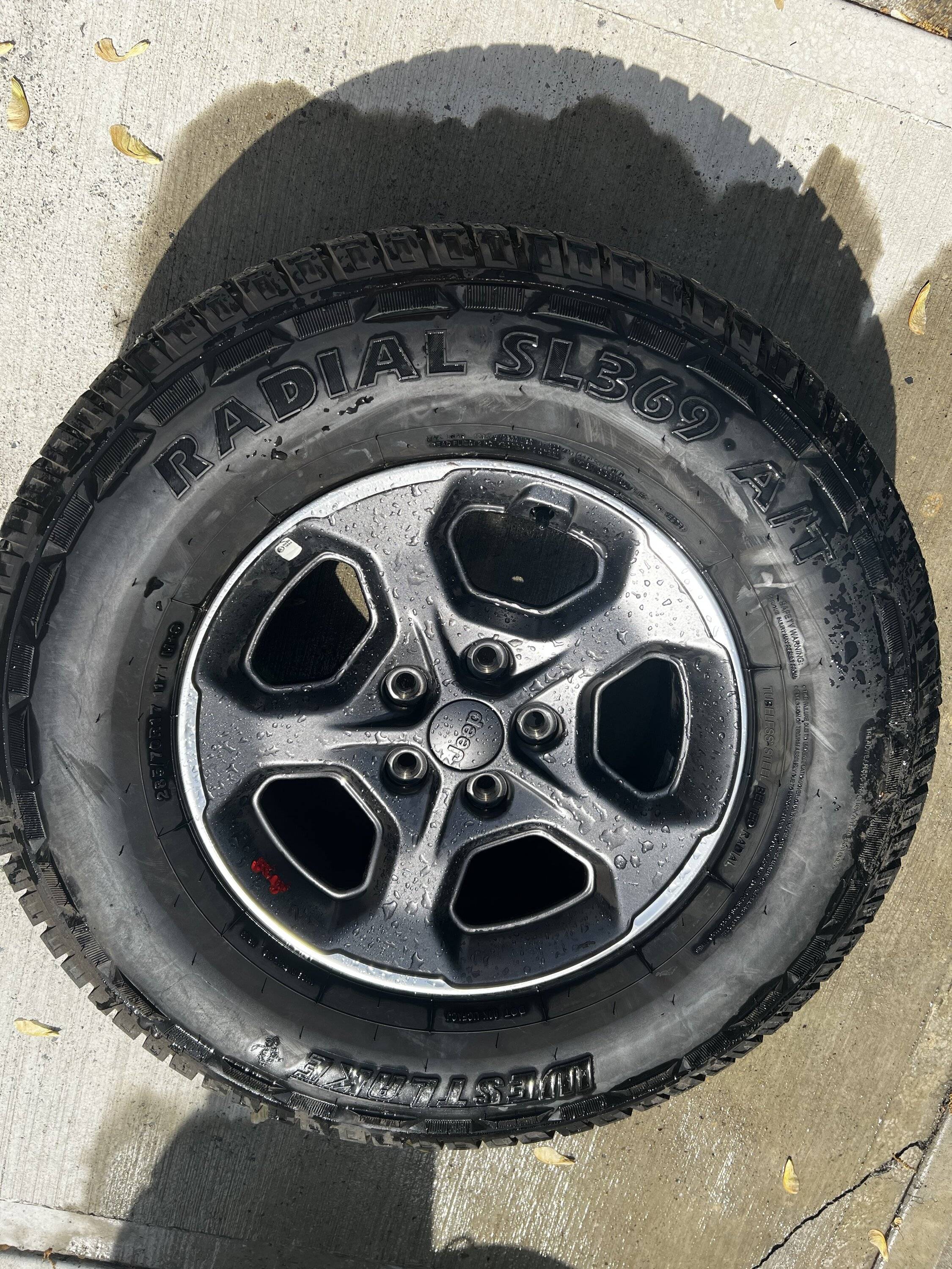 Jeep Gladiator Rubicon wheels with tires reduced $250 IMG_8521