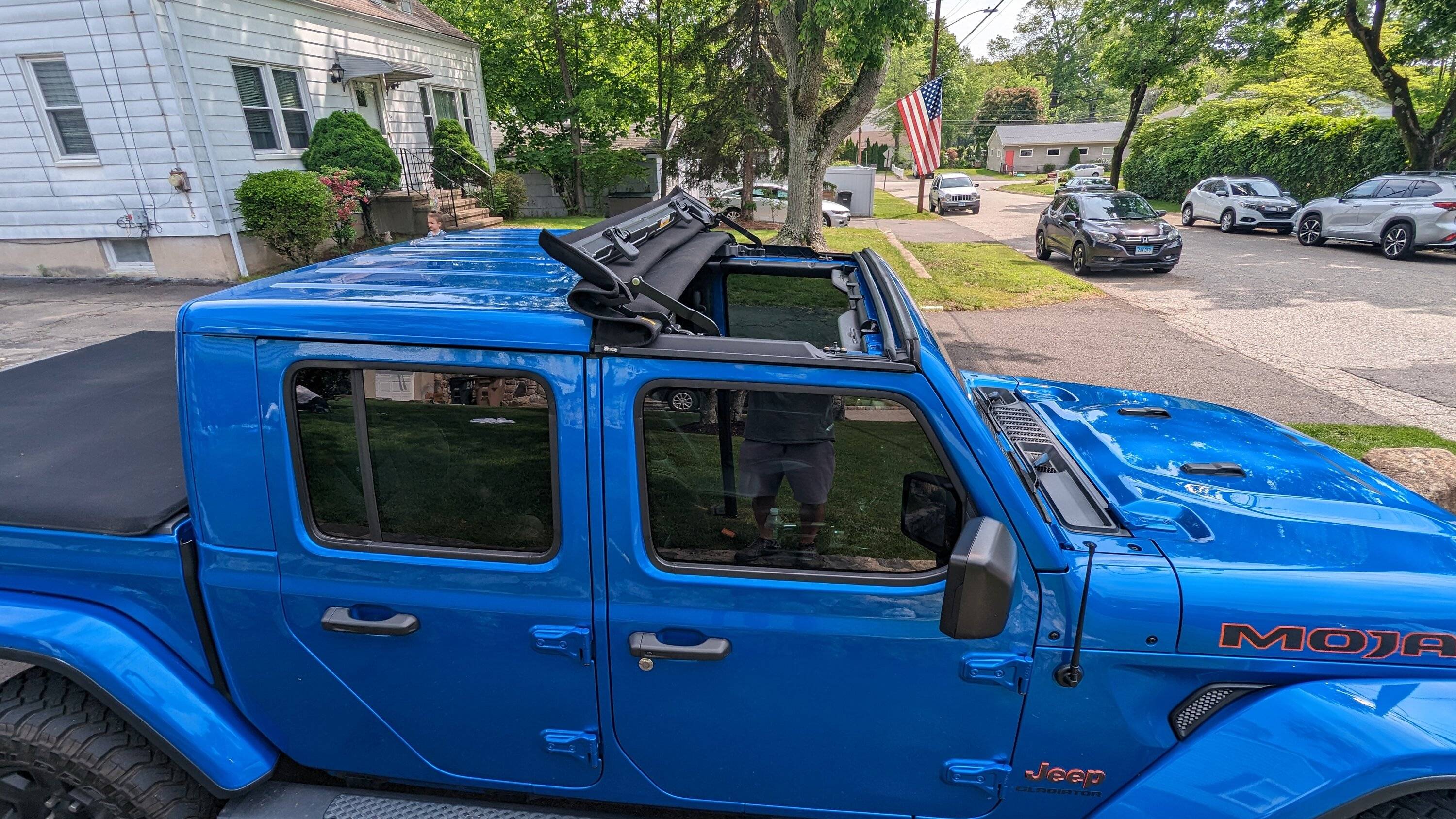 Jeep Gladiator Bestop Sunrider Update - No more "z clips" PXL_20230521_145203985