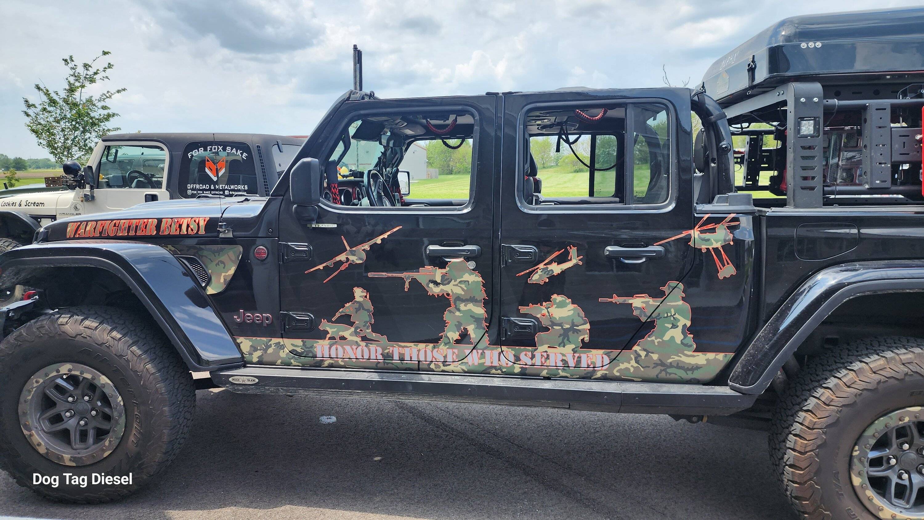 Jeep Gladiator Stickers and decal pics! 20230519_144359