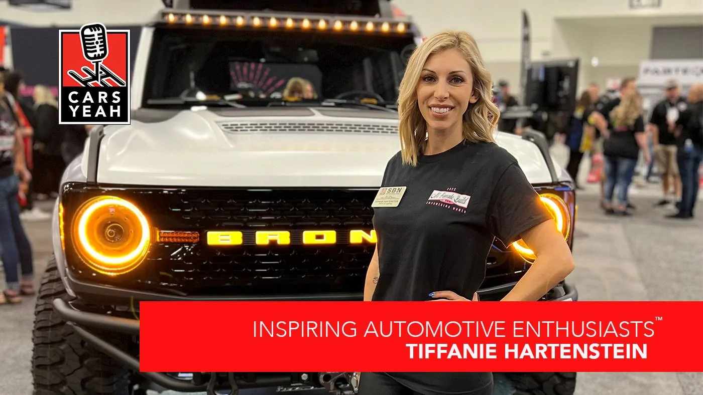 Jeep Gladiator ORACLE Lighting's Tiffanie Hartenstein on Cars Yeah Podcast Tiffanie-Hartenstein-Banner