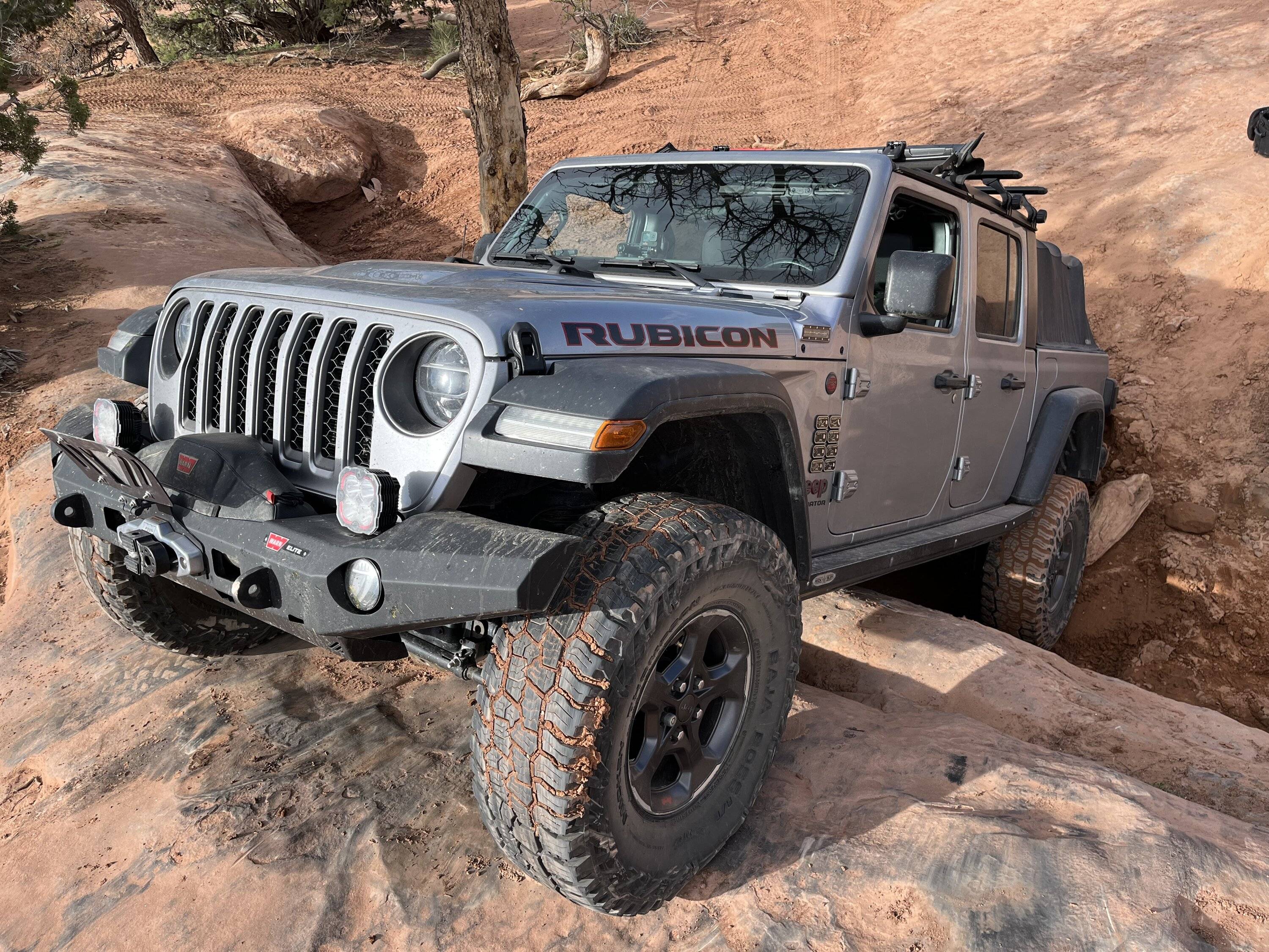 Jeep Gladiator Can anyone post their setup with wheel spacers? IMG_5380